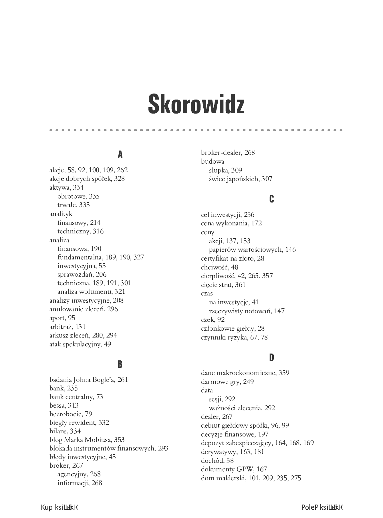 Fragment „Giełda Papierów Wartościowych dla bystrzaków” — strona 21 z 30