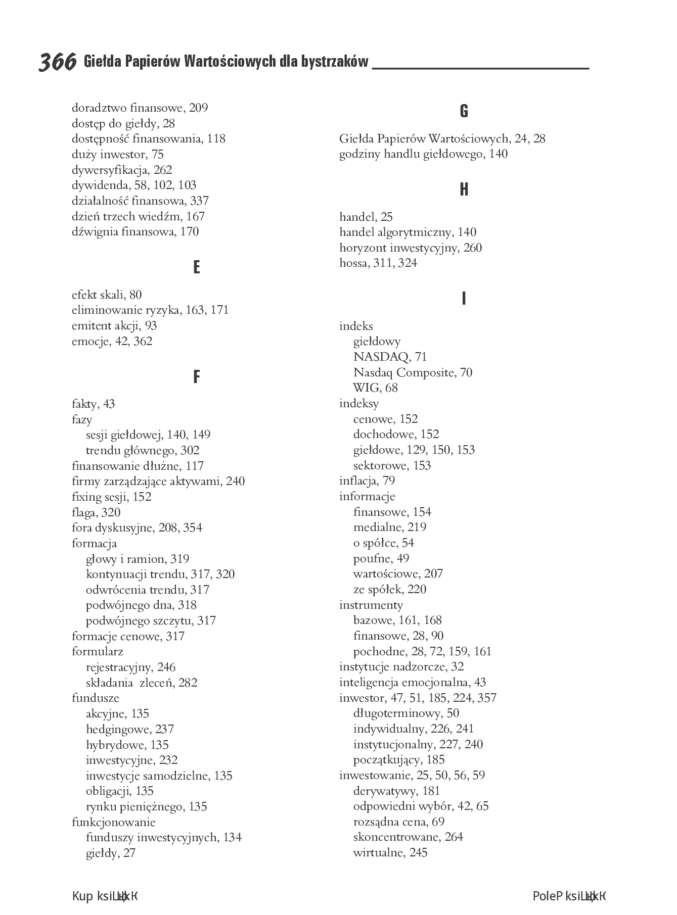 Fragment „Giełda Papierów Wartościowych dla bystrzaków” — strona 22 z 30
