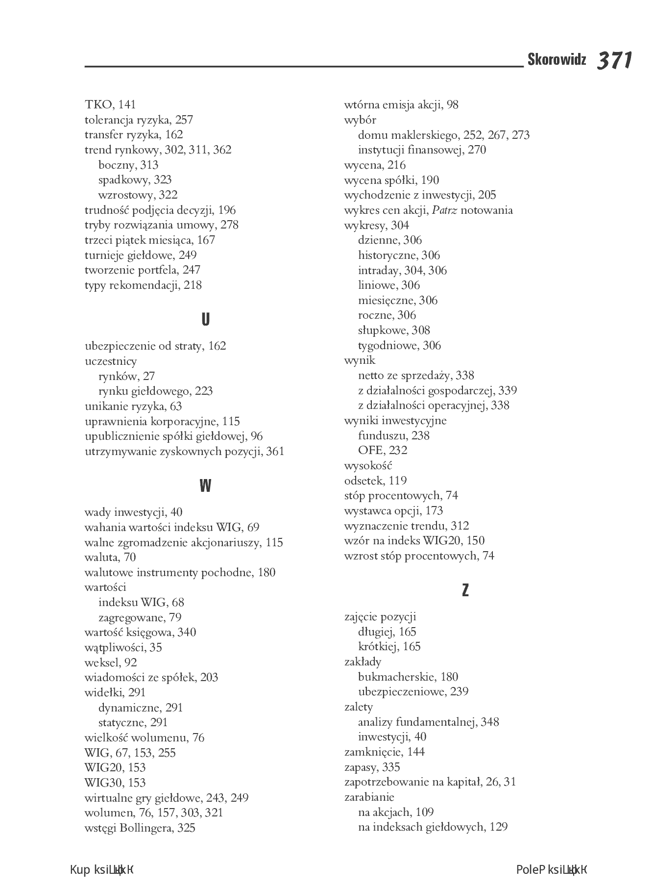 Fragment „Giełda Papierów Wartościowych dla bystrzaków” — strona 27 z 30