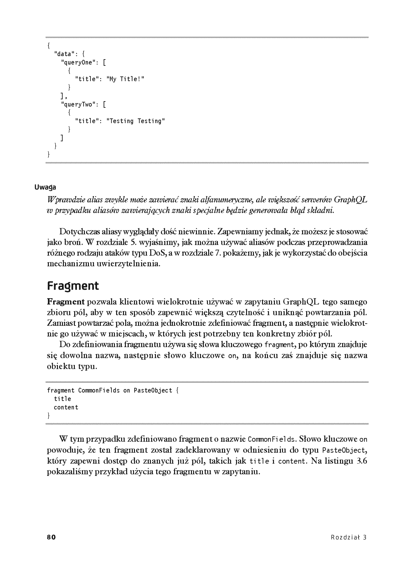 Fragment „Black Hat GraphQL. Bezpieczeństwo API dla hakerów i pentesterów” — strona 22 z 30