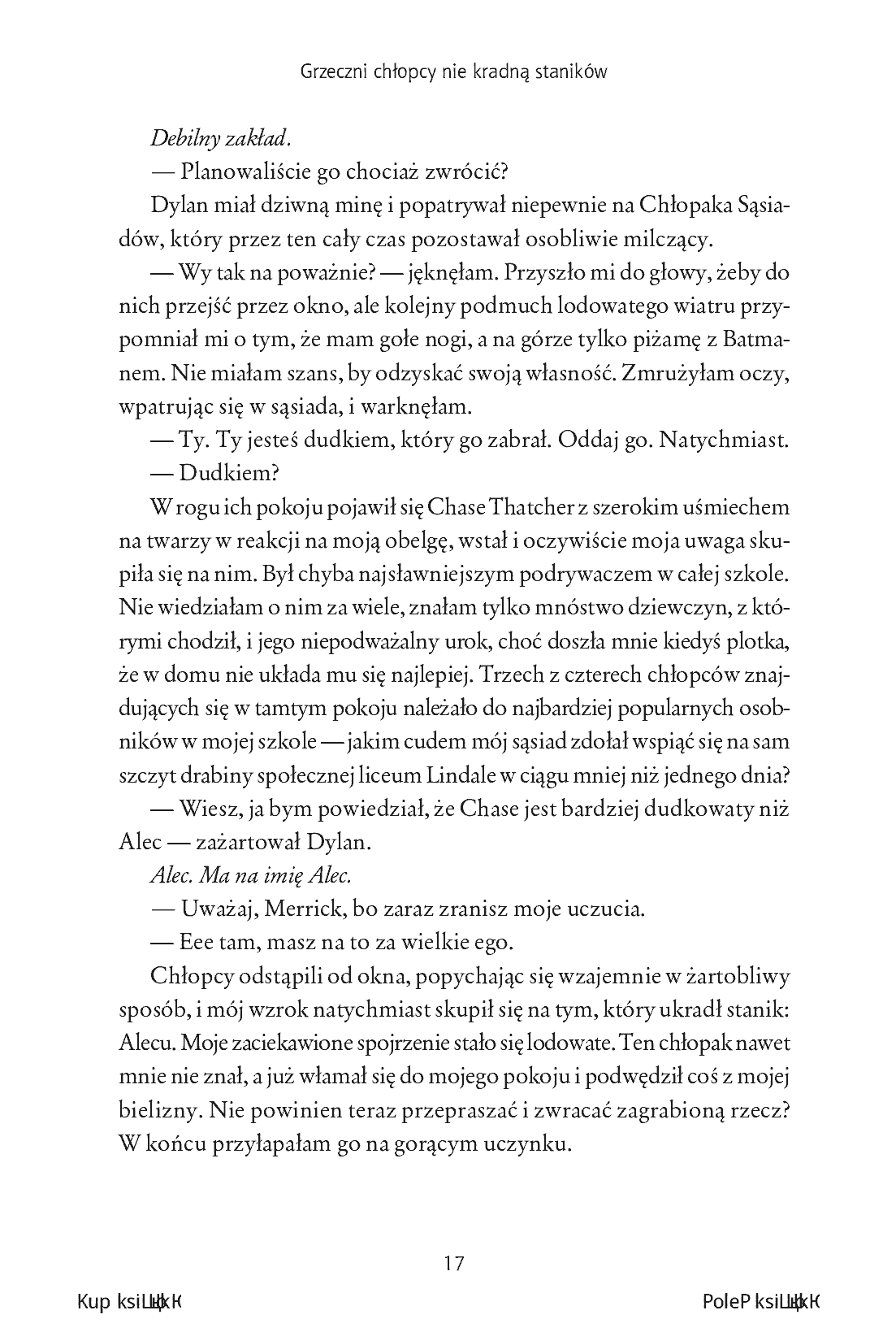 Fragment „Grzeczni chłopcy nie kradną staników” — strona 5 z 16