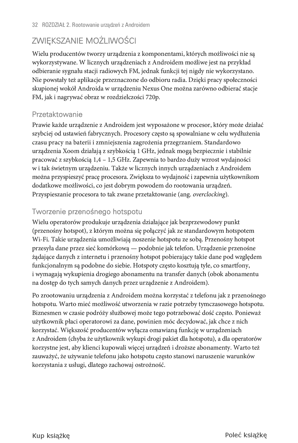 Fragment „Hakowanie Androida. Kompletny przewodnik XDA Developers po rootowaniu, ROM-ach i kompozycjach” — strona 12 z 28