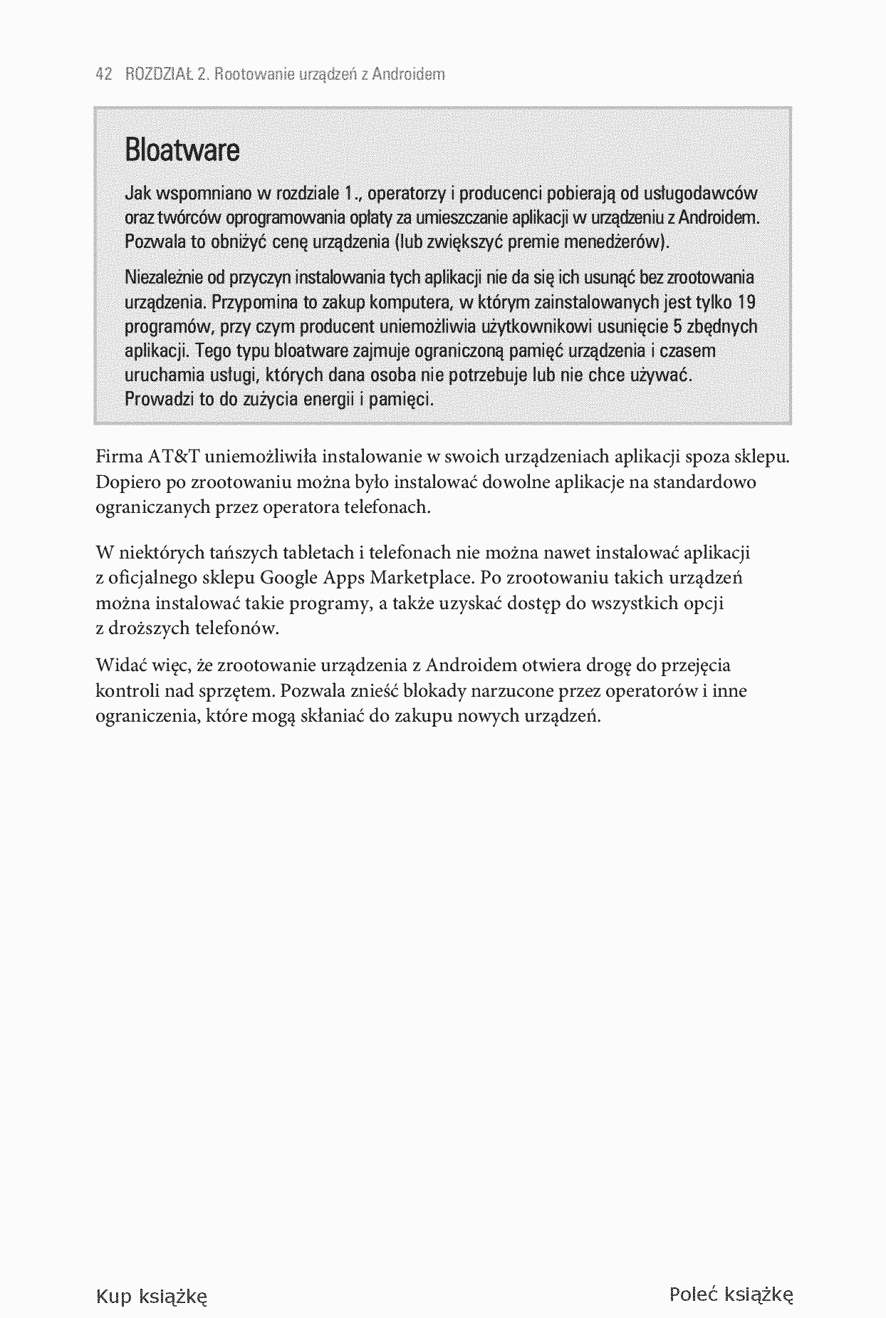 Fragment „Hakowanie Androida. Kompletny przewodnik XDA Developers po rootowaniu, ROM-ach i kompozycjach” — strona 22 z 28