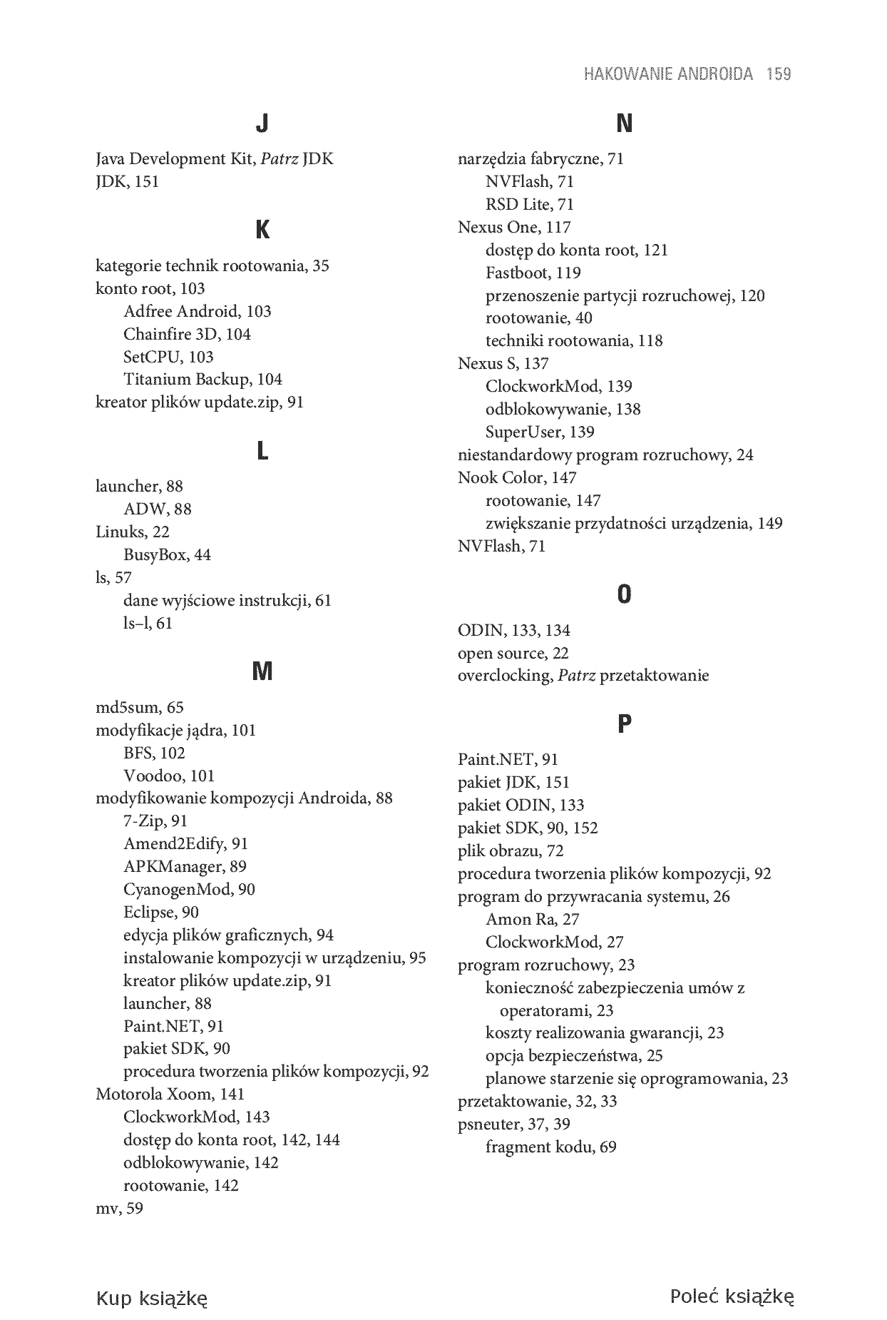 Fragment „Hakowanie Androida. Kompletny przewodnik XDA Developers po rootowaniu, ROM-ach i kompozycjach” — strona 25 z 28