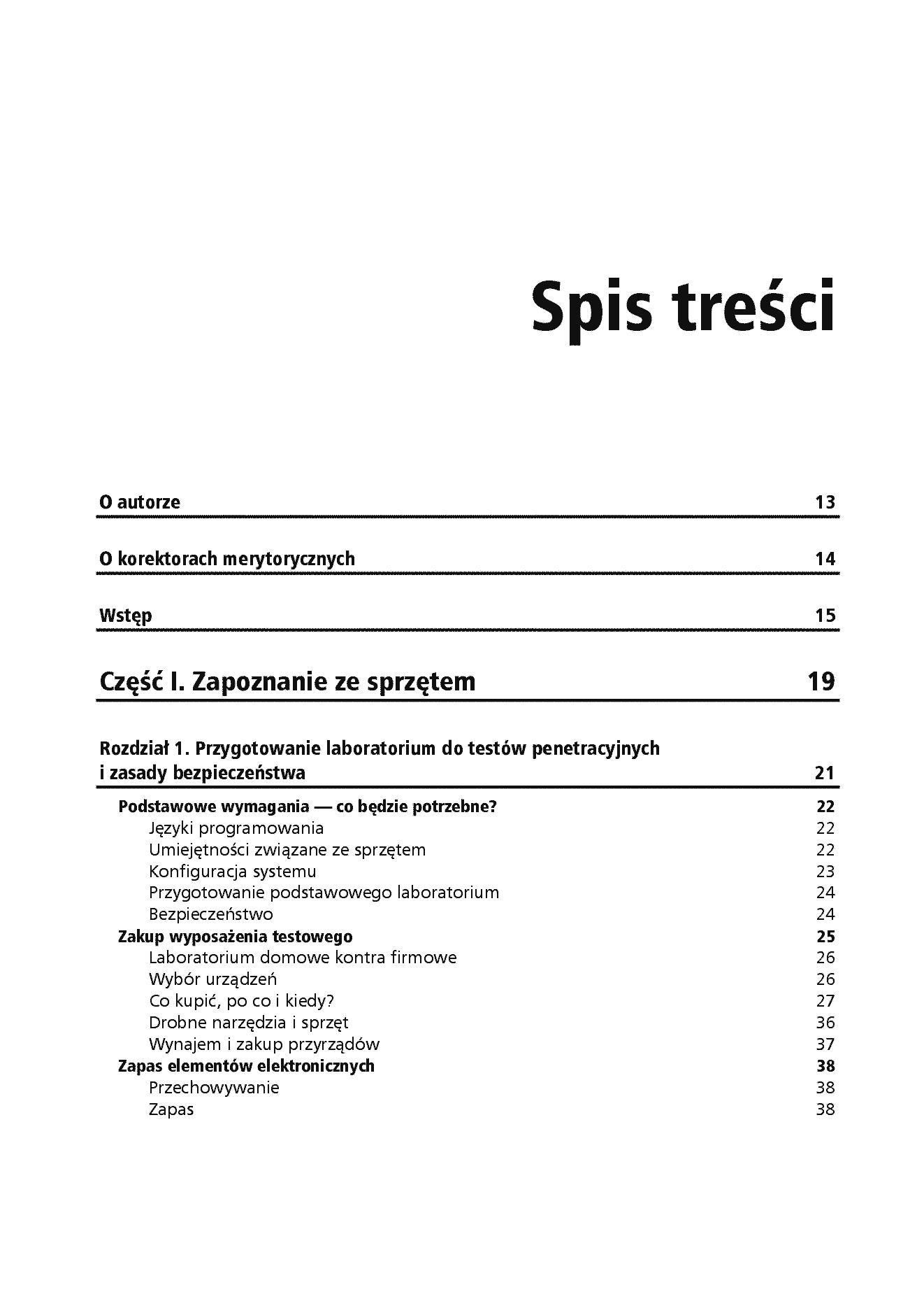 Fragment „Hardware i testy penetracyjne. Przewodnik po metodach ataku i obrony” — strona 3 z 30
