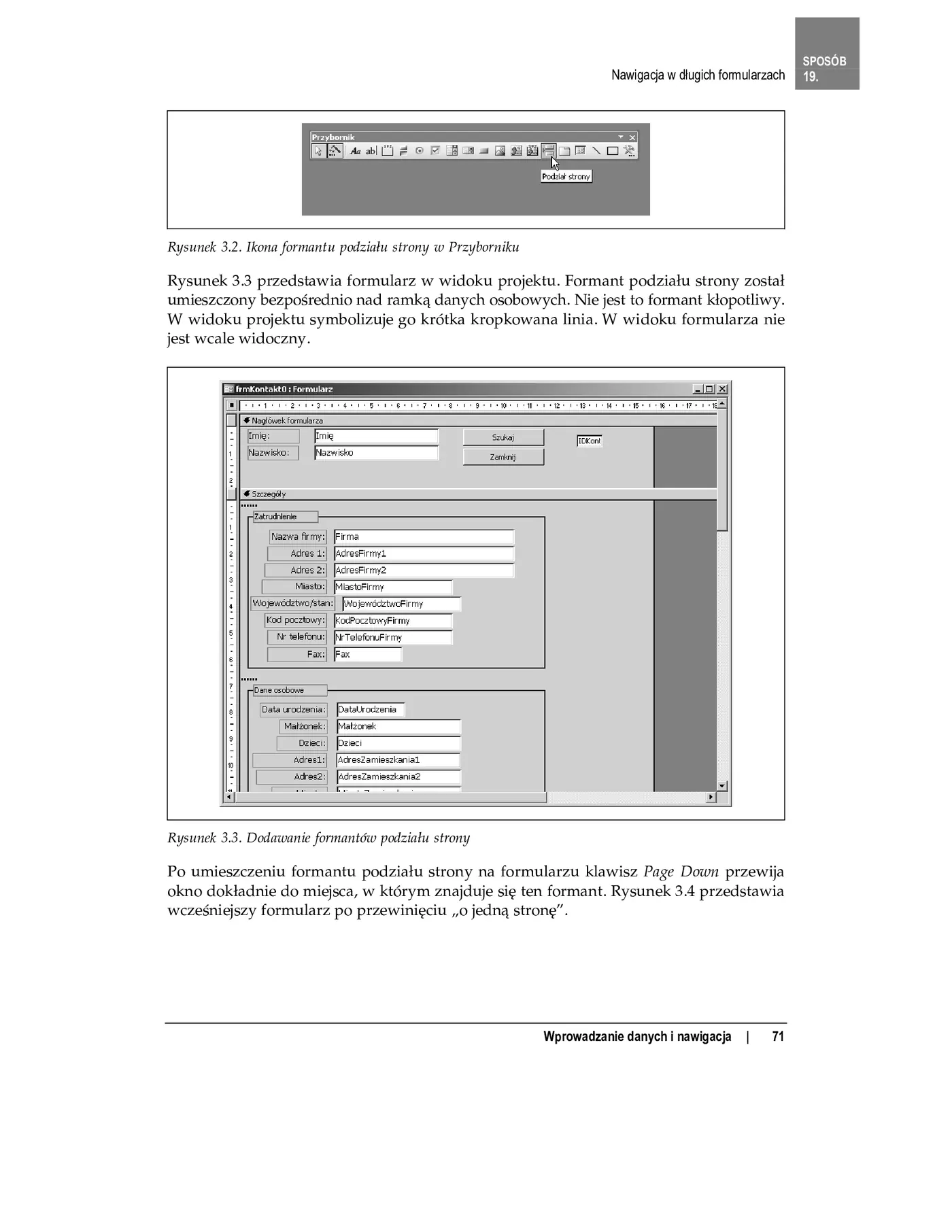 Fragment „100 sposobów na Access” — strona 8 z 29