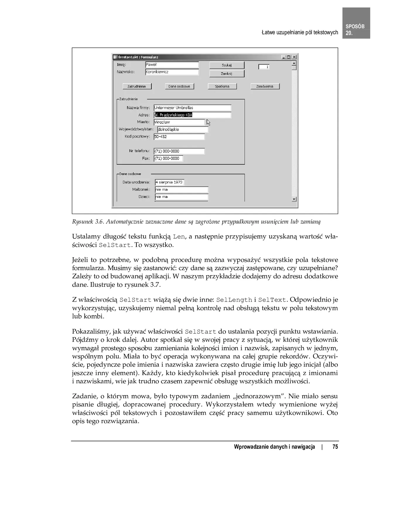 Fragment „100 sposobów na Access” — strona 12 z 29