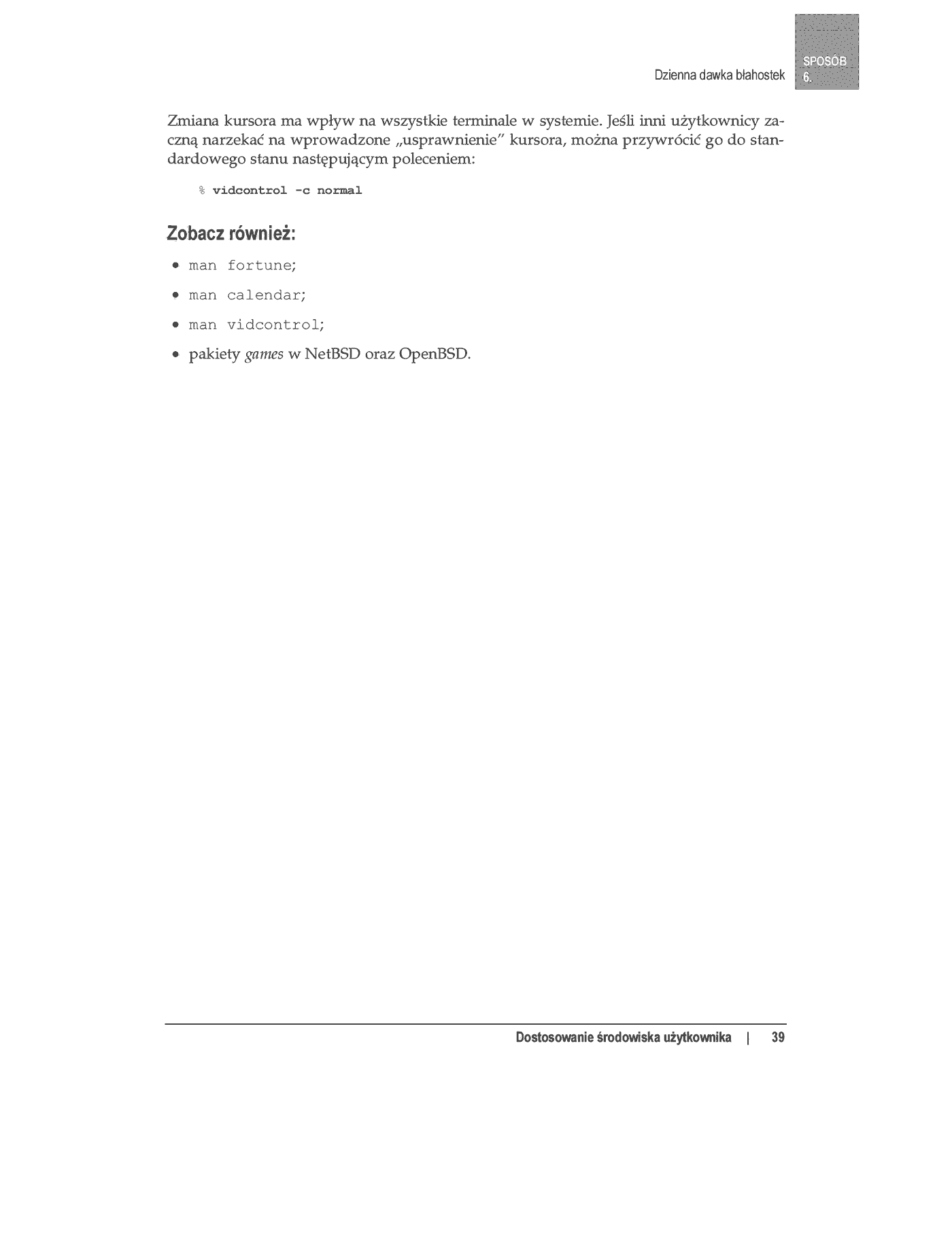 Fragment „100 sposobów na BSD” — strona 28 z 28