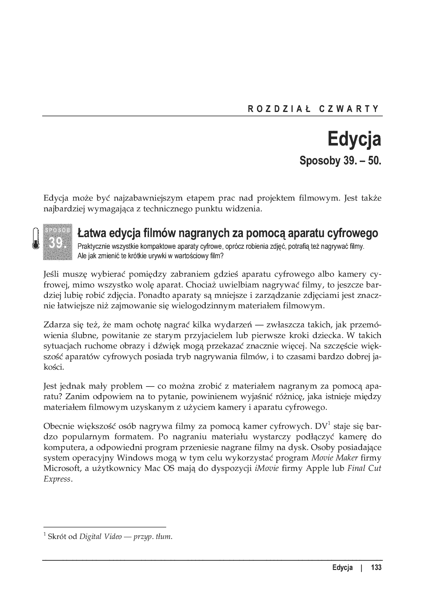 Fragment „100 sposobów na cyfrowe wideo” — strona 6 z 53