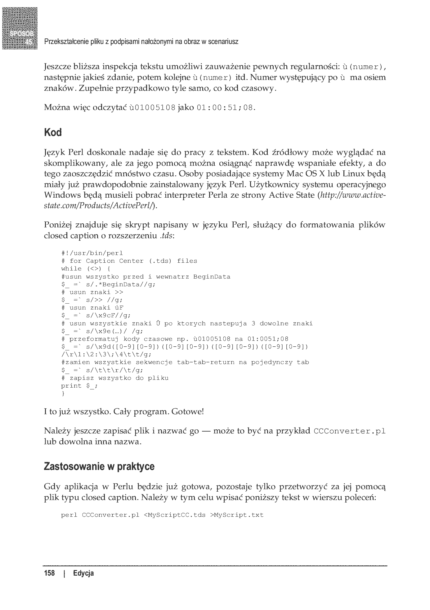 Fragment „100 sposobów na cyfrowe wideo” — strona 31 z 53