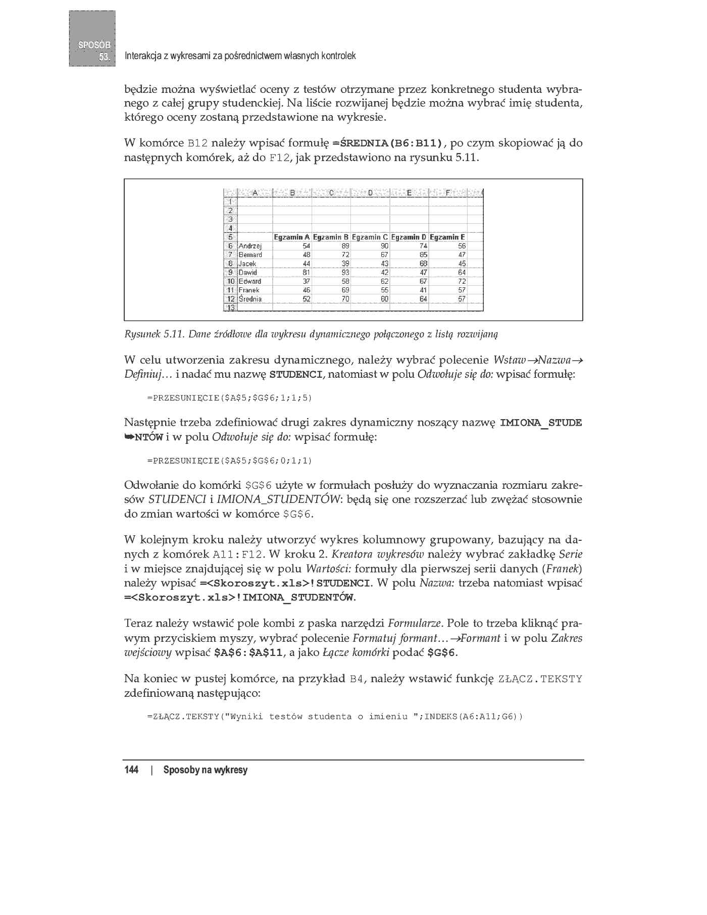 Fragment „100 sposobów na Excel” — strona 15 z 35