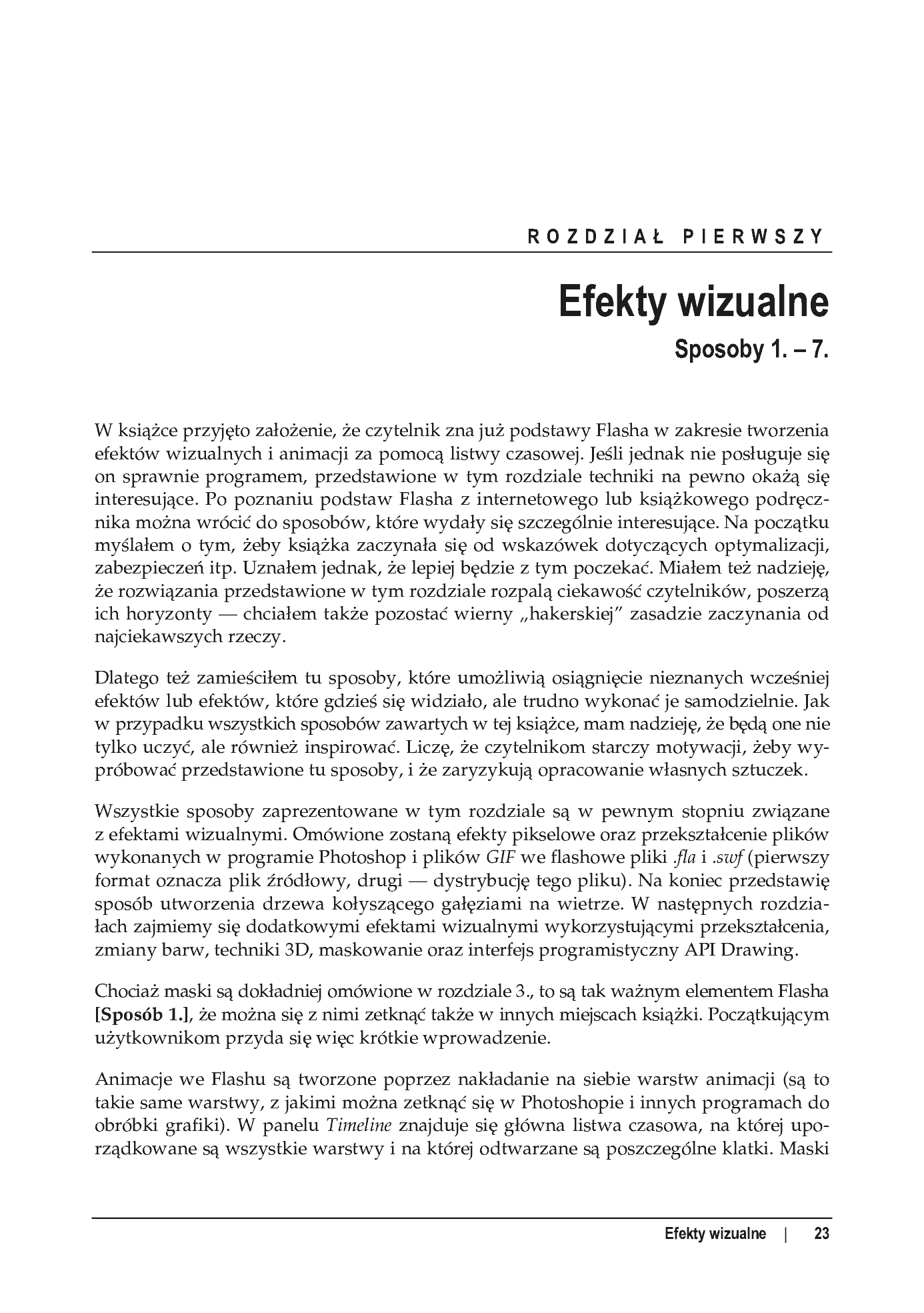 Fragment „100 sposobów na Flash” — strona 6 z 39