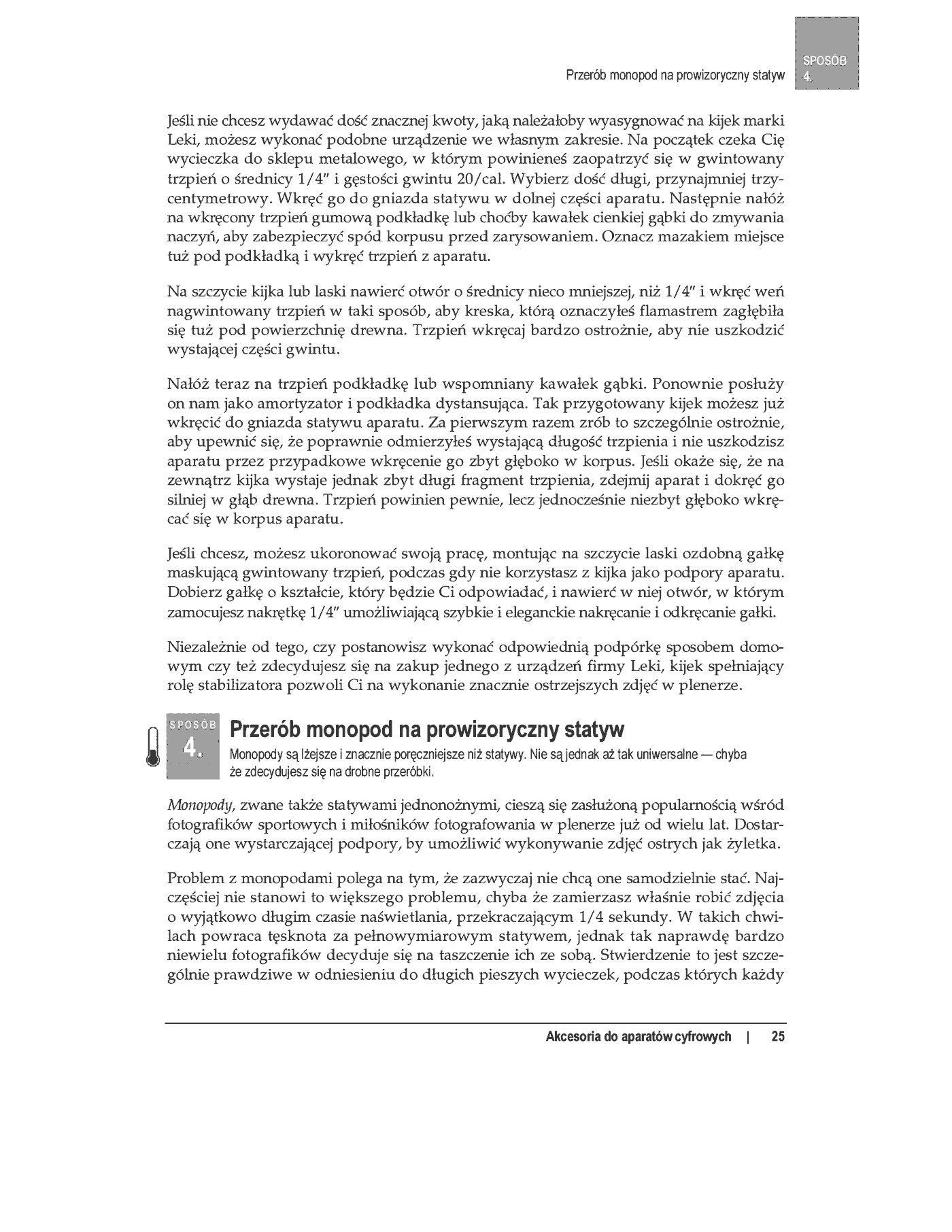 Fragment „100 sposobów na fotografię cyfrową” — strona 12 z 34