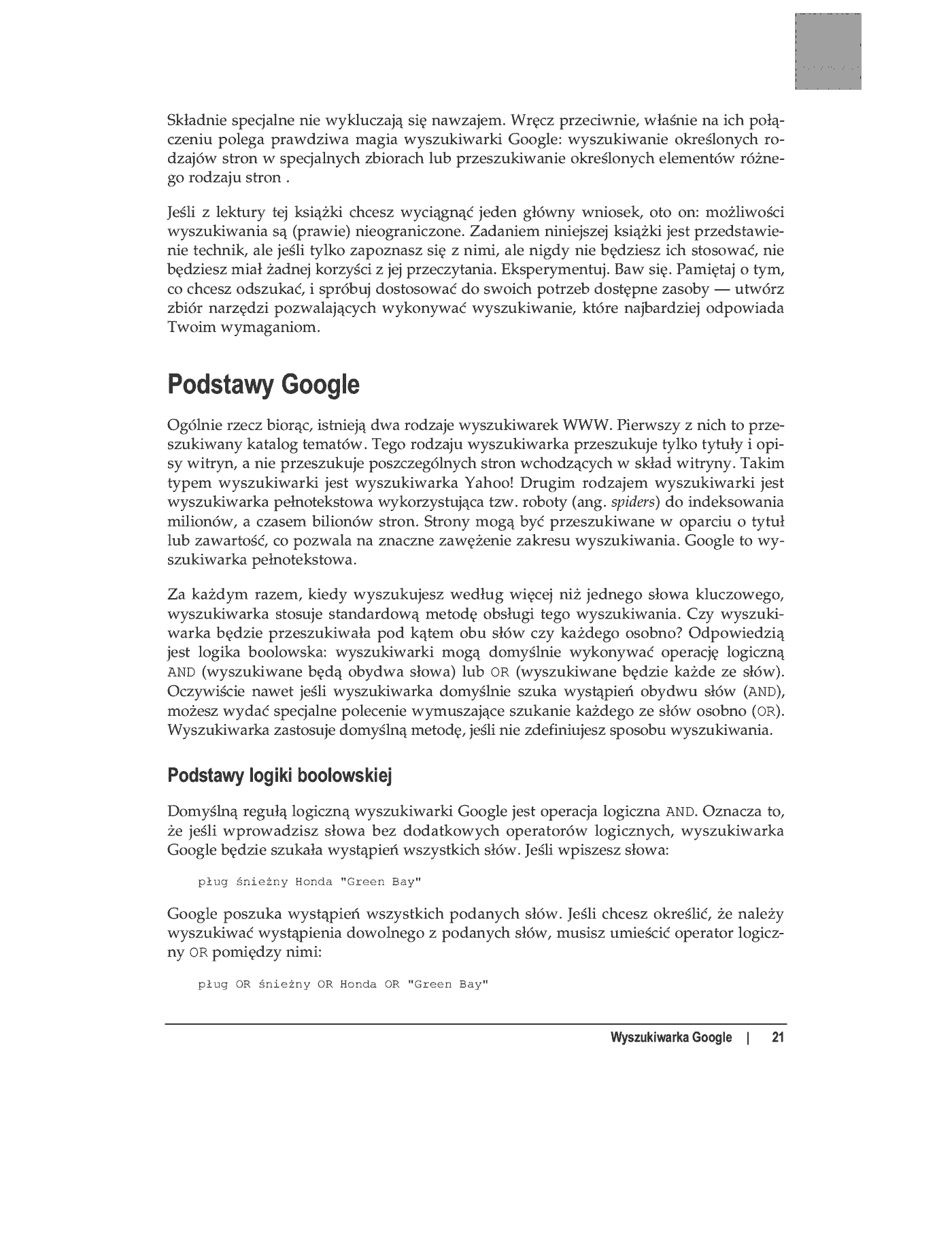 Fragment „100 sposobów na Google” — strona 8 z 77