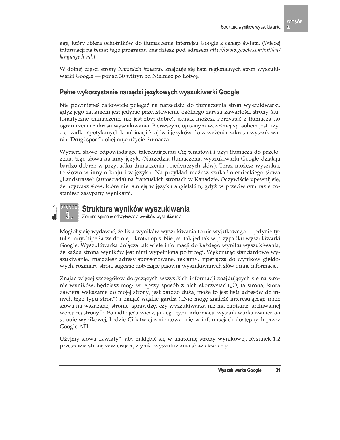 Fragment „100 sposobów na Google” — strona 18 z 77