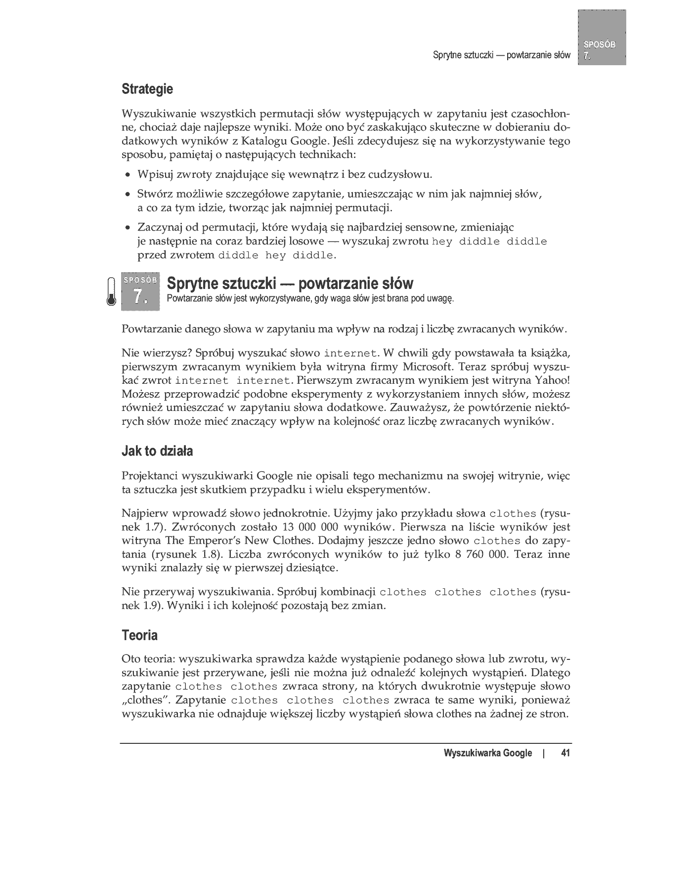 Fragment „100 sposobów na Google” — strona 28 z 77
