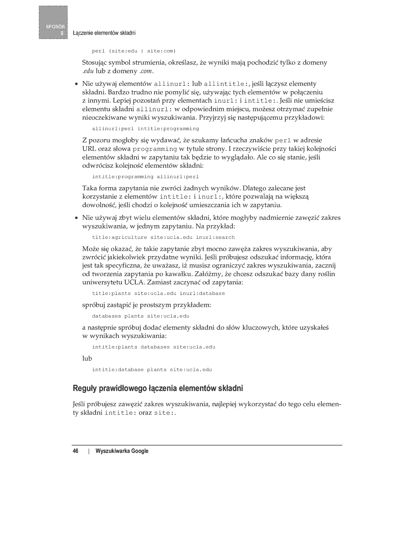 Fragment „100 sposobów na Google” — strona 33 z 77