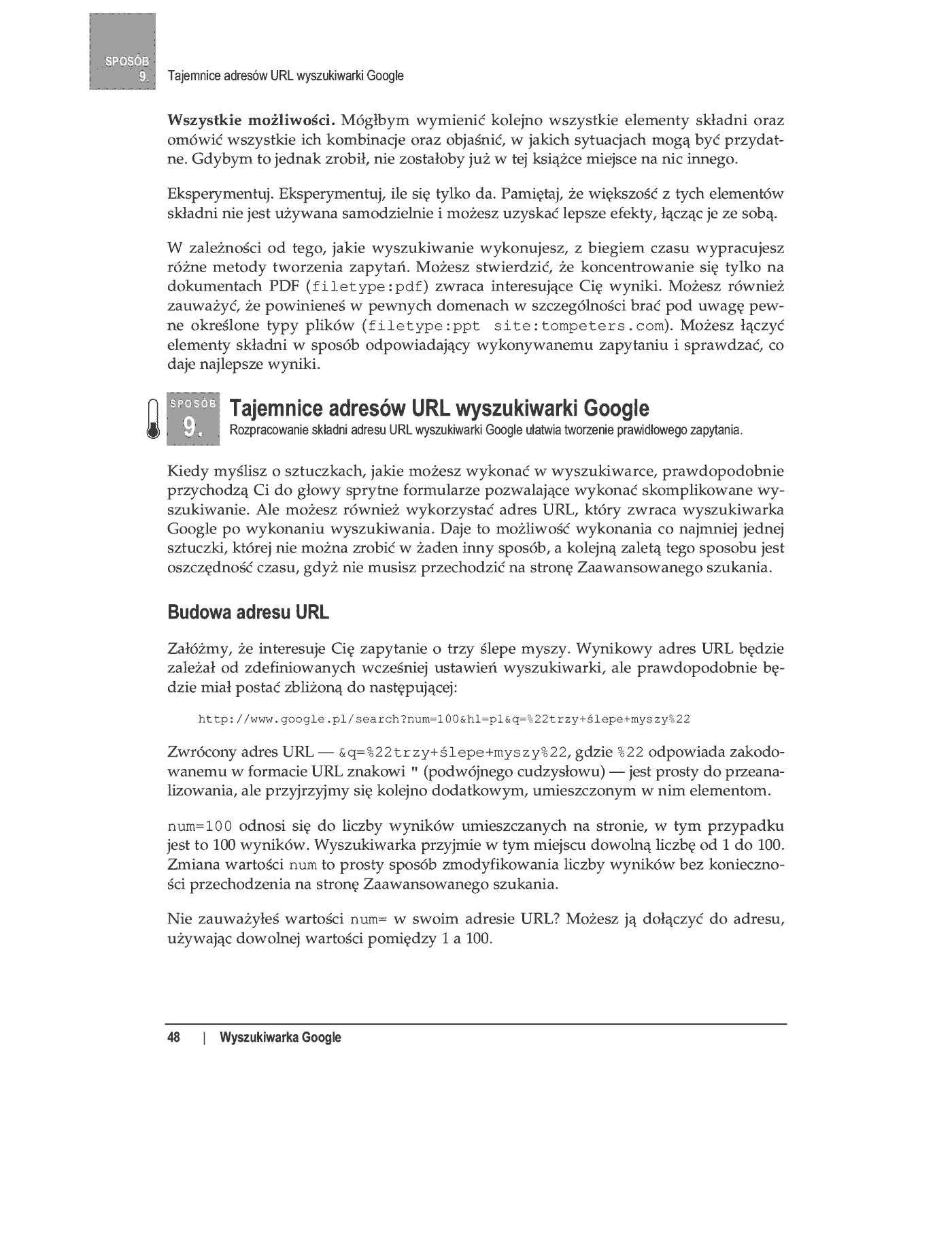 Fragment „100 sposobów na Google” — strona 35 z 77