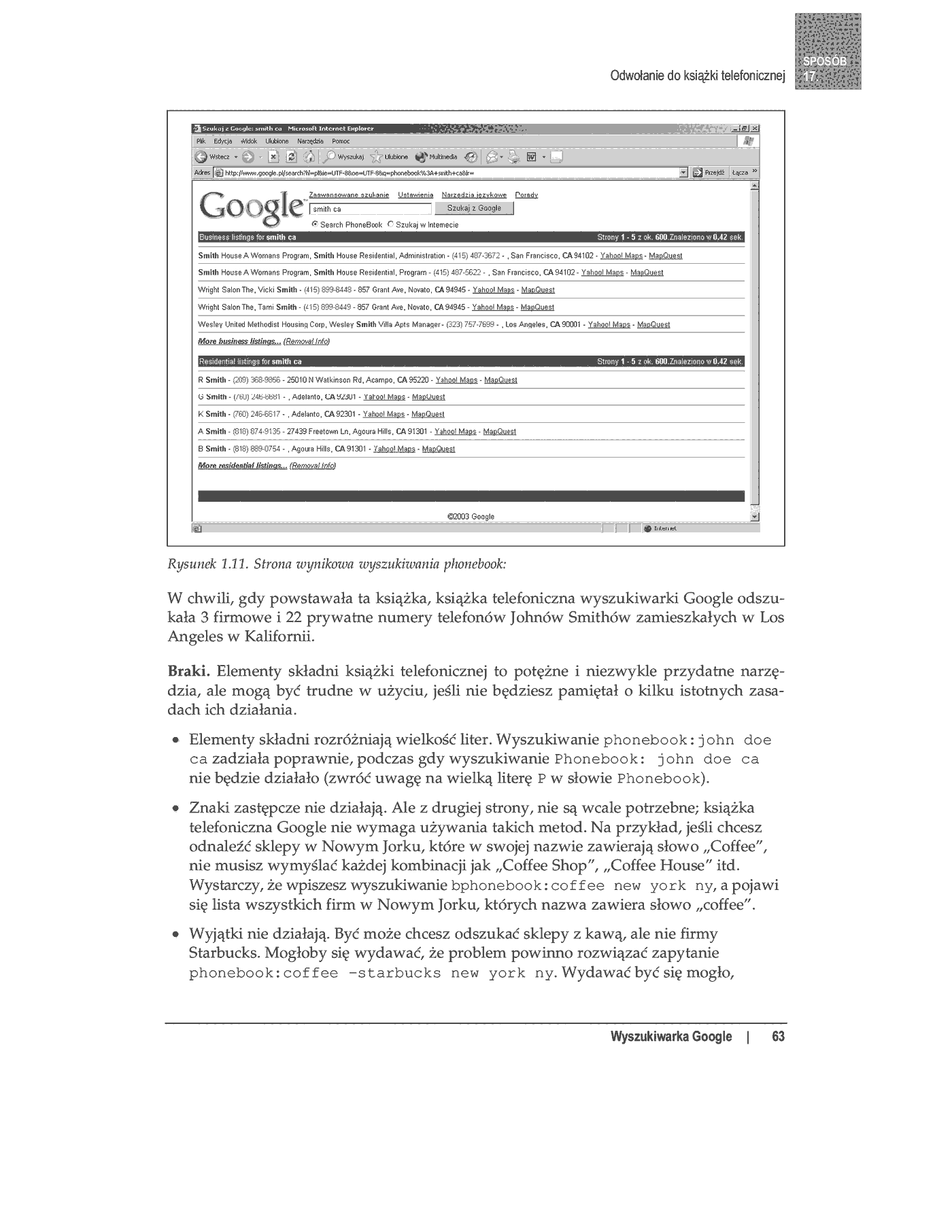 Fragment „100 sposobów na Google” — strona 50 z 77