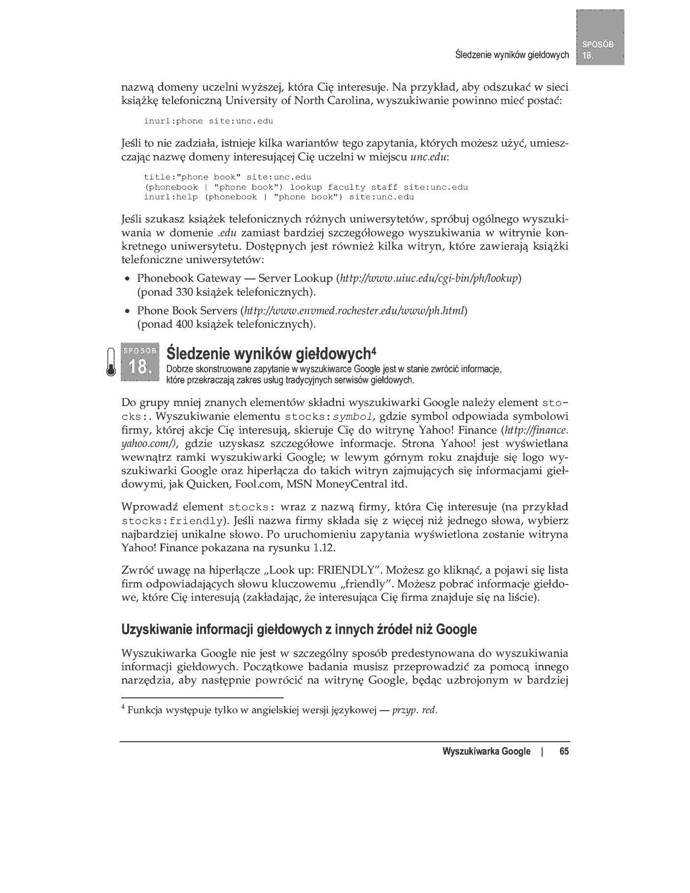 Fragment „100 sposobów na Google” — strona 52 z 77