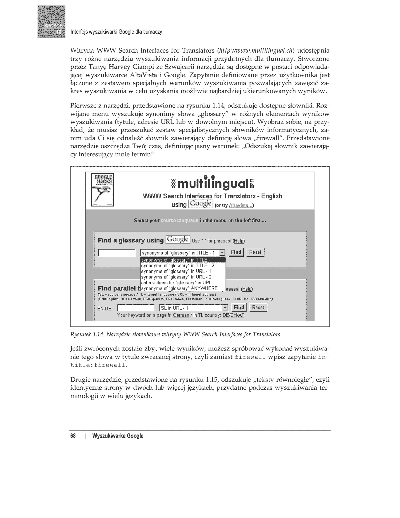 Fragment „100 sposobów na Google” — strona 55 z 77