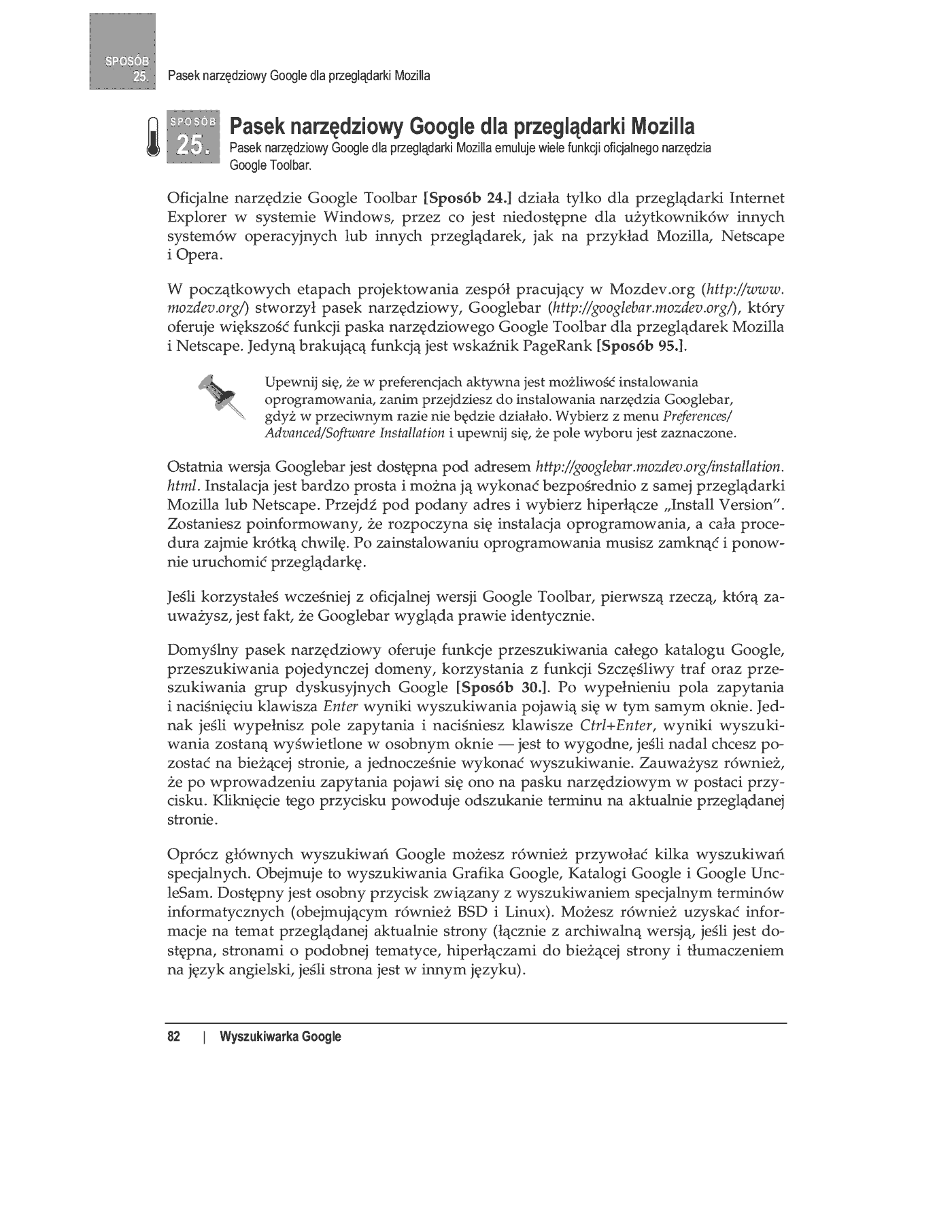 Fragment „100 sposobów na Google” — strona 69 z 77