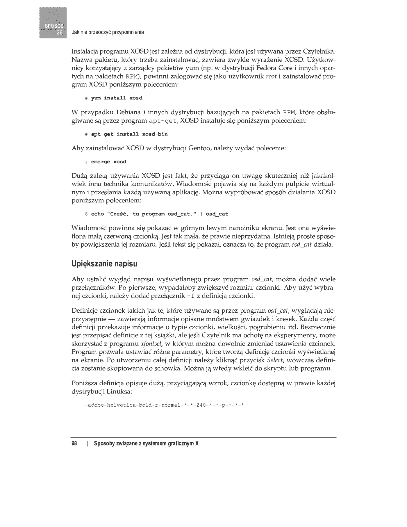 Fragment „100 sposobów na Linux” — strona 19 z 44