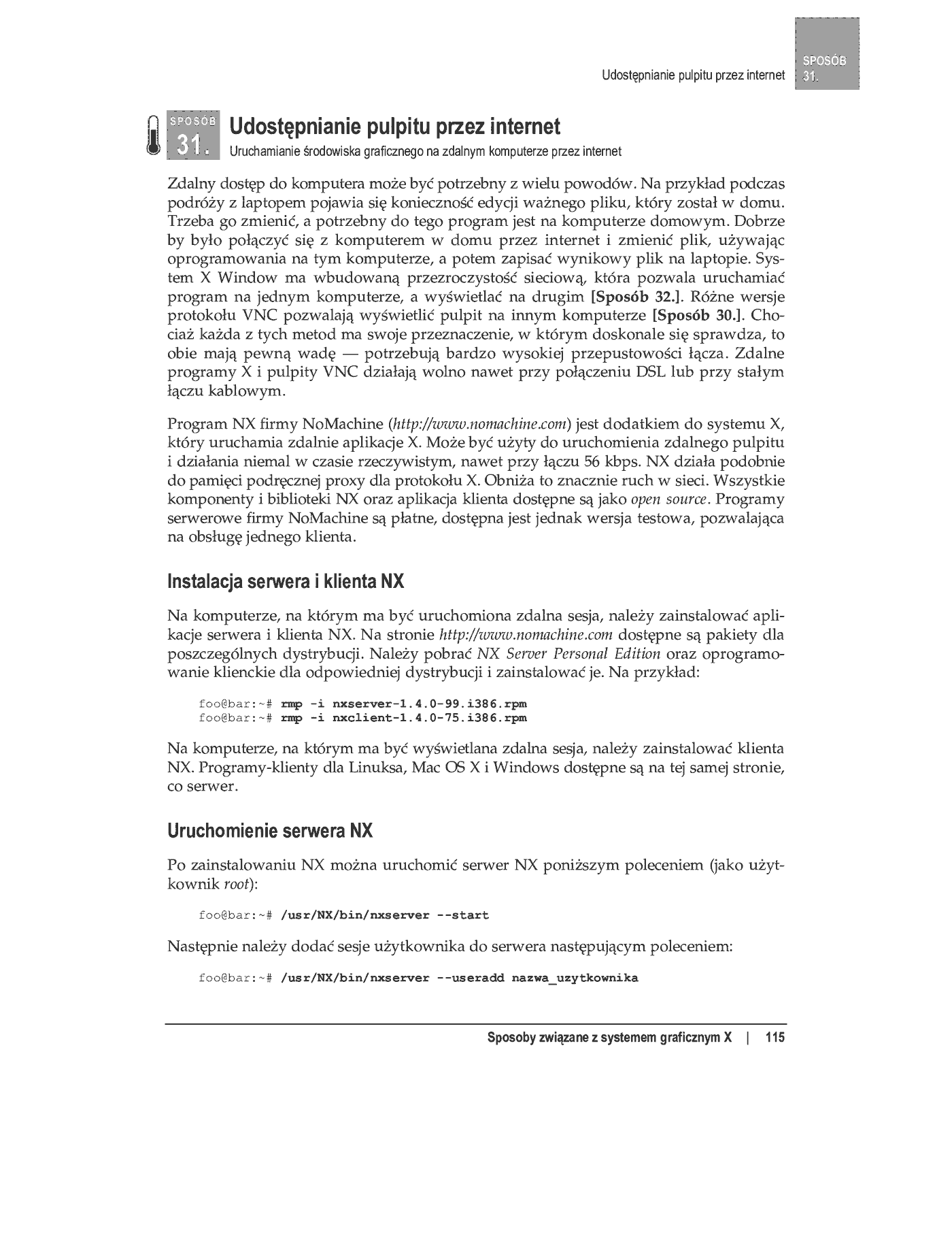 Fragment „100 sposobów na Linux” — strona 36 z 44