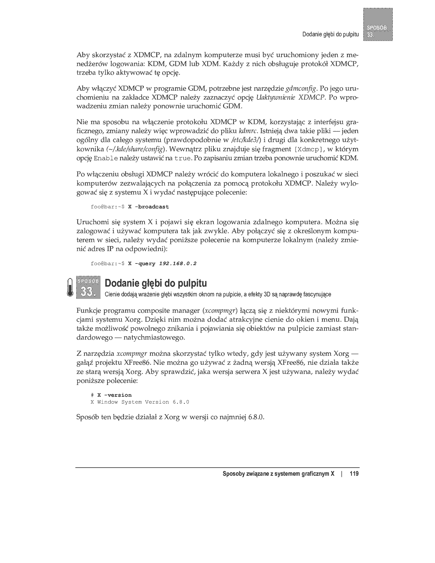 Fragment „100 sposobów na Linux” — strona 40 z 44