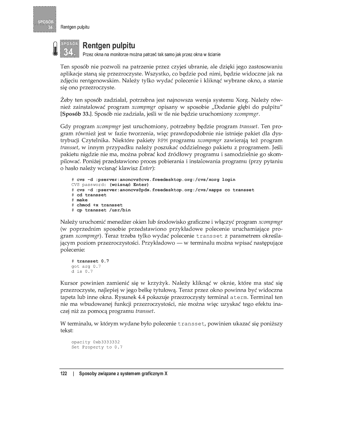 Fragment „100 sposobów na Linux” — strona 43 z 44