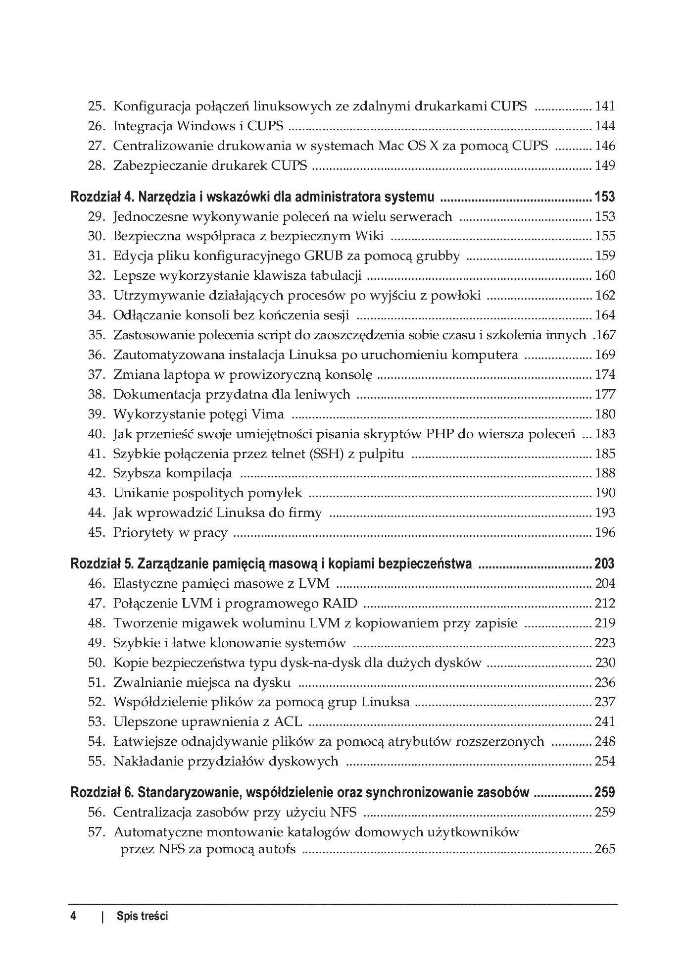 Fragment „100 sposobów na Linux Server. Wskazówki i narzędzia dotyczące integracji, monitorowania i rozwiązywania problemów” — strona 3 z 54