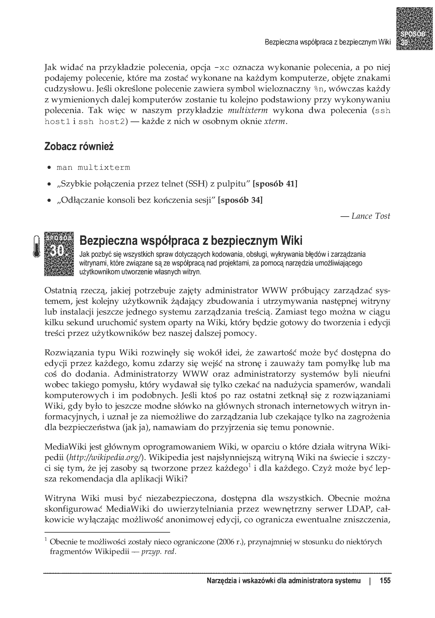 Fragment „100 sposobów na Linux Server. Wskazówki i narzędzia dotyczące integracji, monitorowania i rozwiązywania problemów” — strona 8 z 54