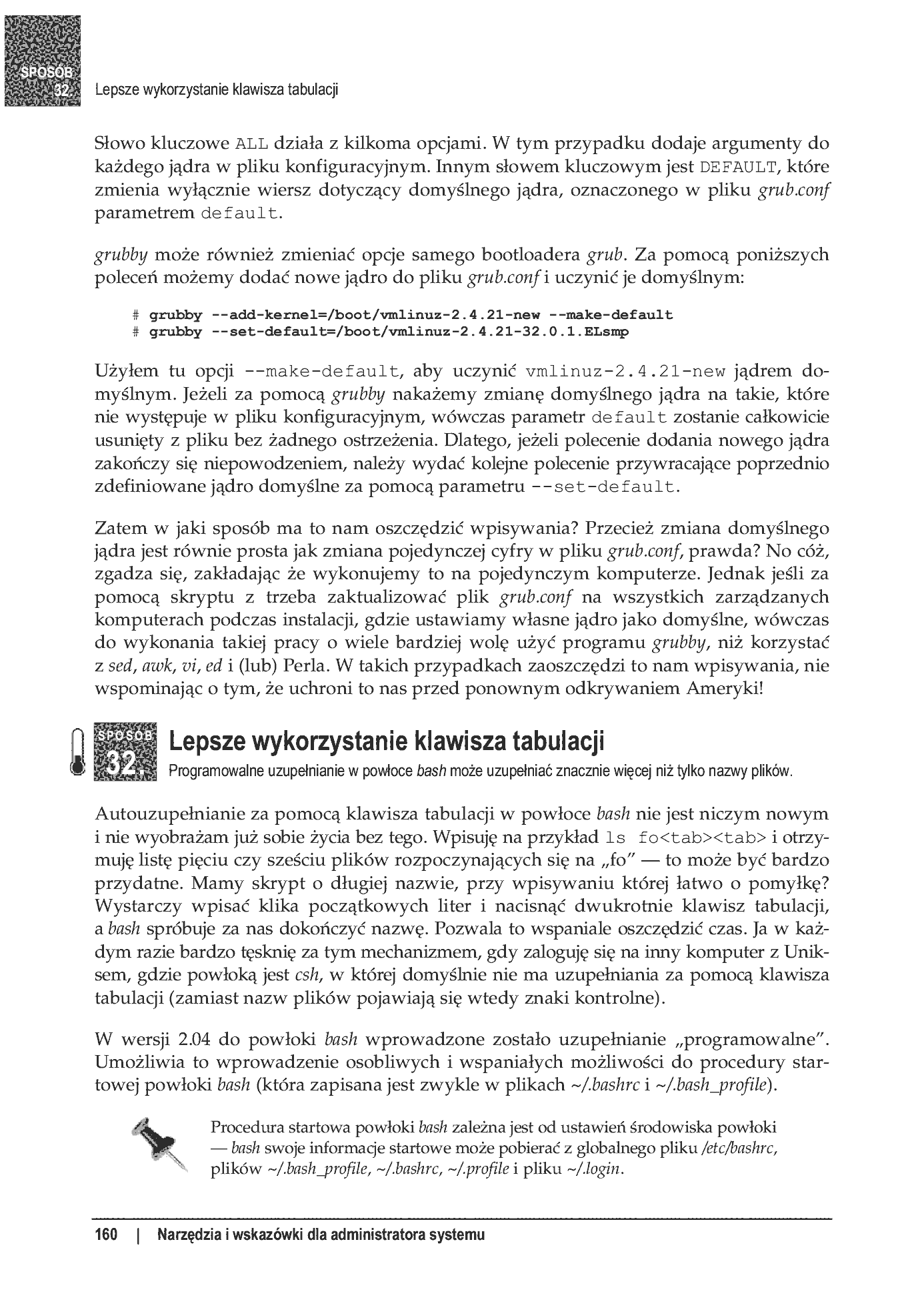 Fragment „100 sposobów na Linux Server. Wskazówki i narzędzia dotyczące integracji, monitorowania i rozwiązywania problemów” — strona 13 z 54