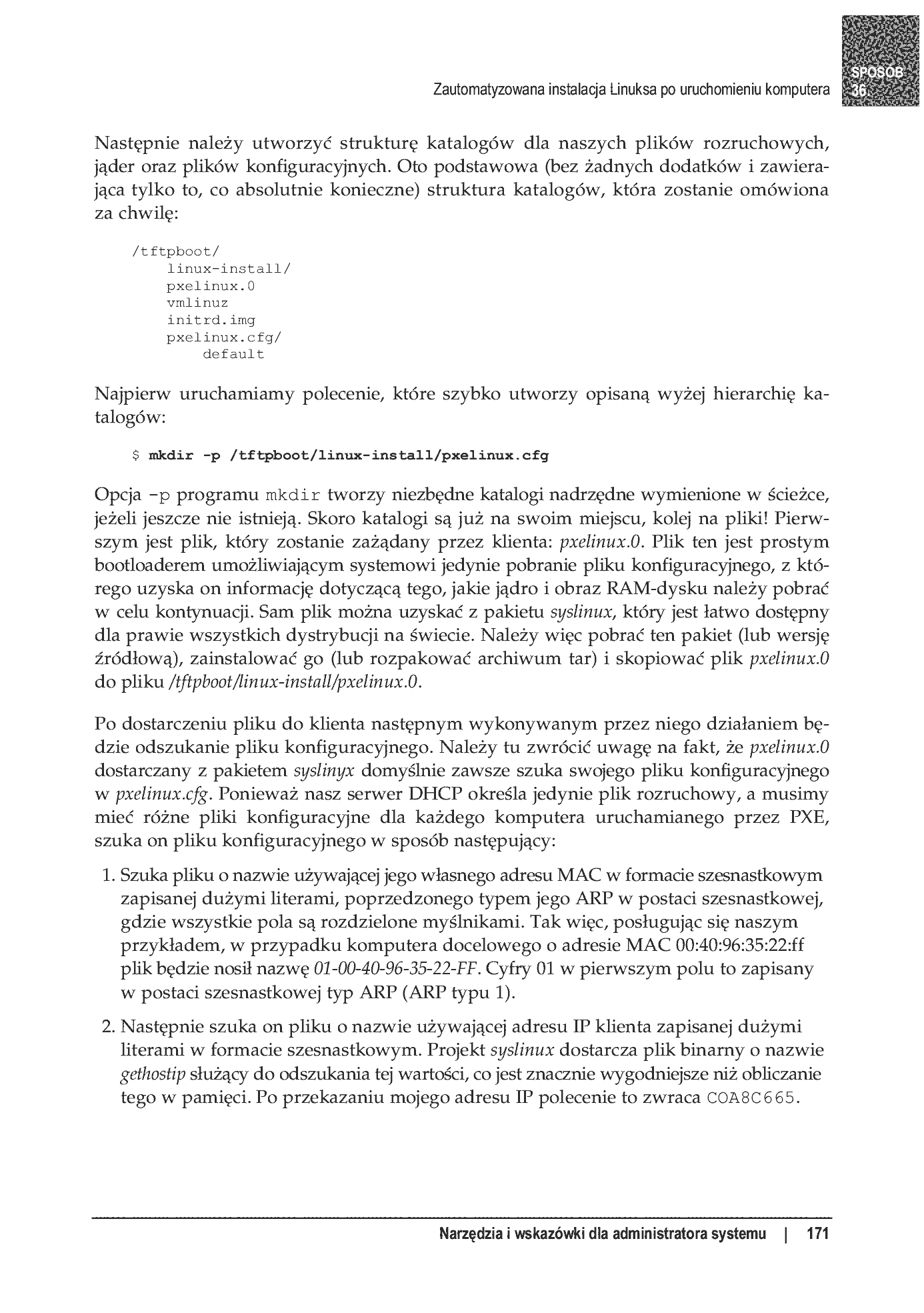 Fragment „100 sposobów na Linux Server. Wskazówki i narzędzia dotyczące integracji, monitorowania i rozwiązywania problemów” — strona 24 z 54