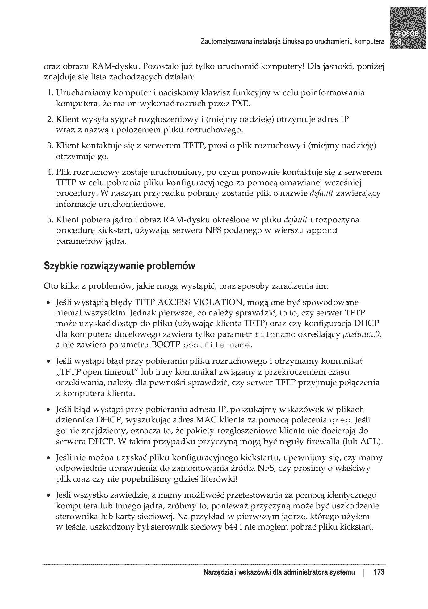Fragment „100 sposobów na Linux Server. Wskazówki i narzędzia dotyczące integracji, monitorowania i rozwiązywania problemów” — strona 26 z 54
