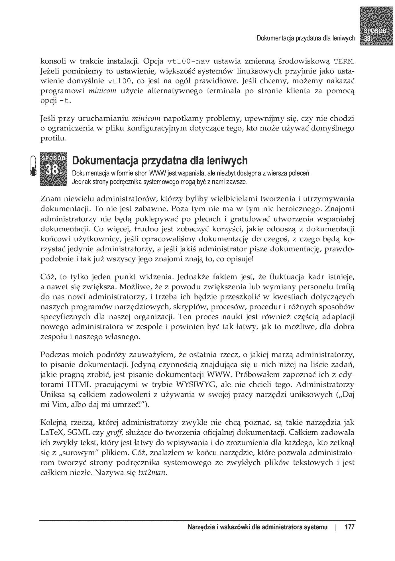 Fragment „100 sposobów na Linux Server. Wskazówki i narzędzia dotyczące integracji, monitorowania i rozwiązywania problemów” — strona 30 z 54