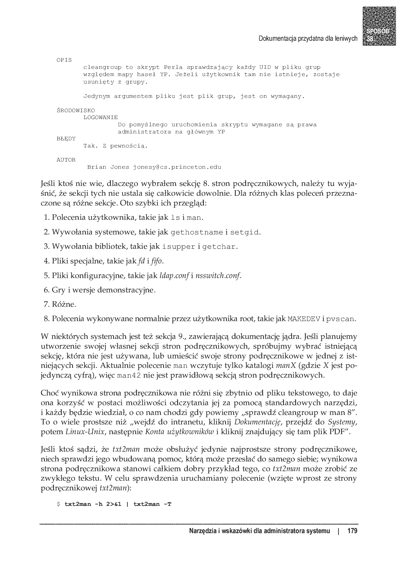 Fragment „100 sposobów na Linux Server. Wskazówki i narzędzia dotyczące integracji, monitorowania i rozwiązywania problemów” — strona 32 z 54