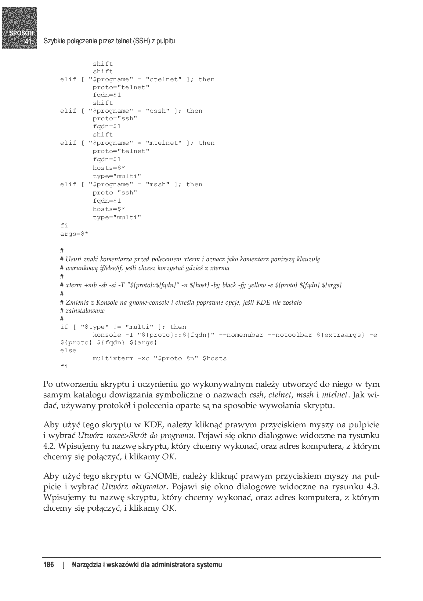 Fragment „100 sposobów na Linux Server. Wskazówki i narzędzia dotyczące integracji, monitorowania i rozwiązywania problemów” — strona 39 z 54