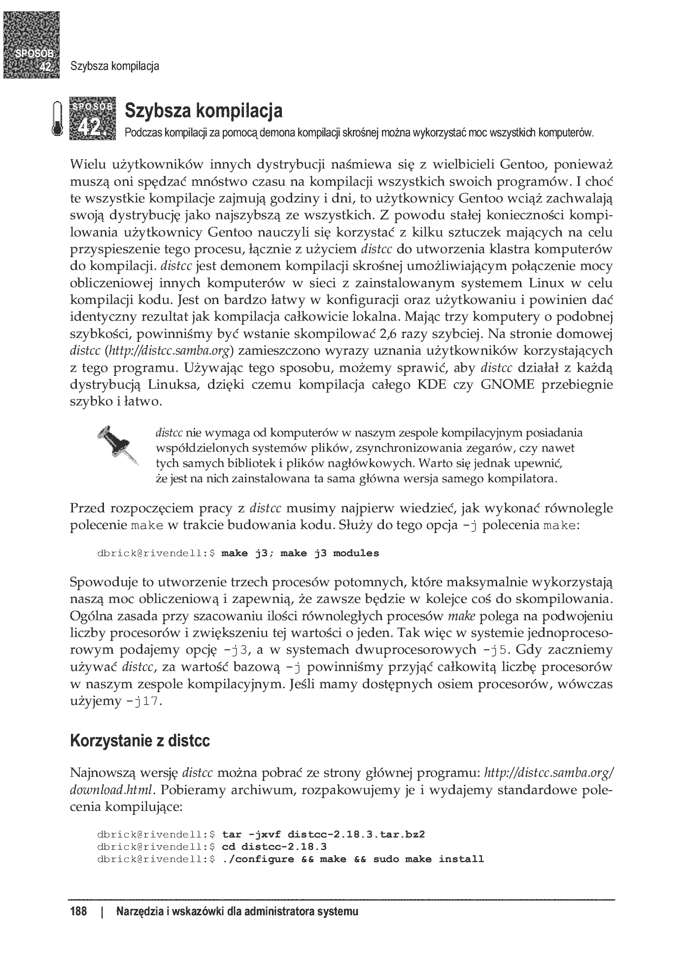 Fragment „100 sposobów na Linux Server. Wskazówki i narzędzia dotyczące integracji, monitorowania i rozwiązywania problemów” — strona 41 z 54