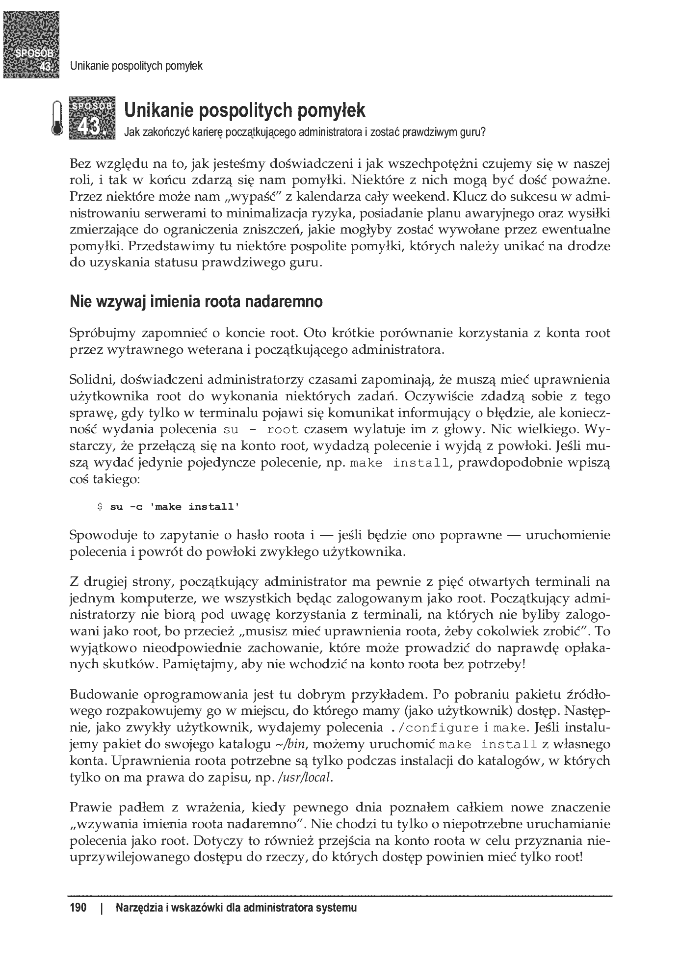 Fragment „100 sposobów na Linux Server. Wskazówki i narzędzia dotyczące integracji, monitorowania i rozwiązywania problemów” — strona 43 z 54