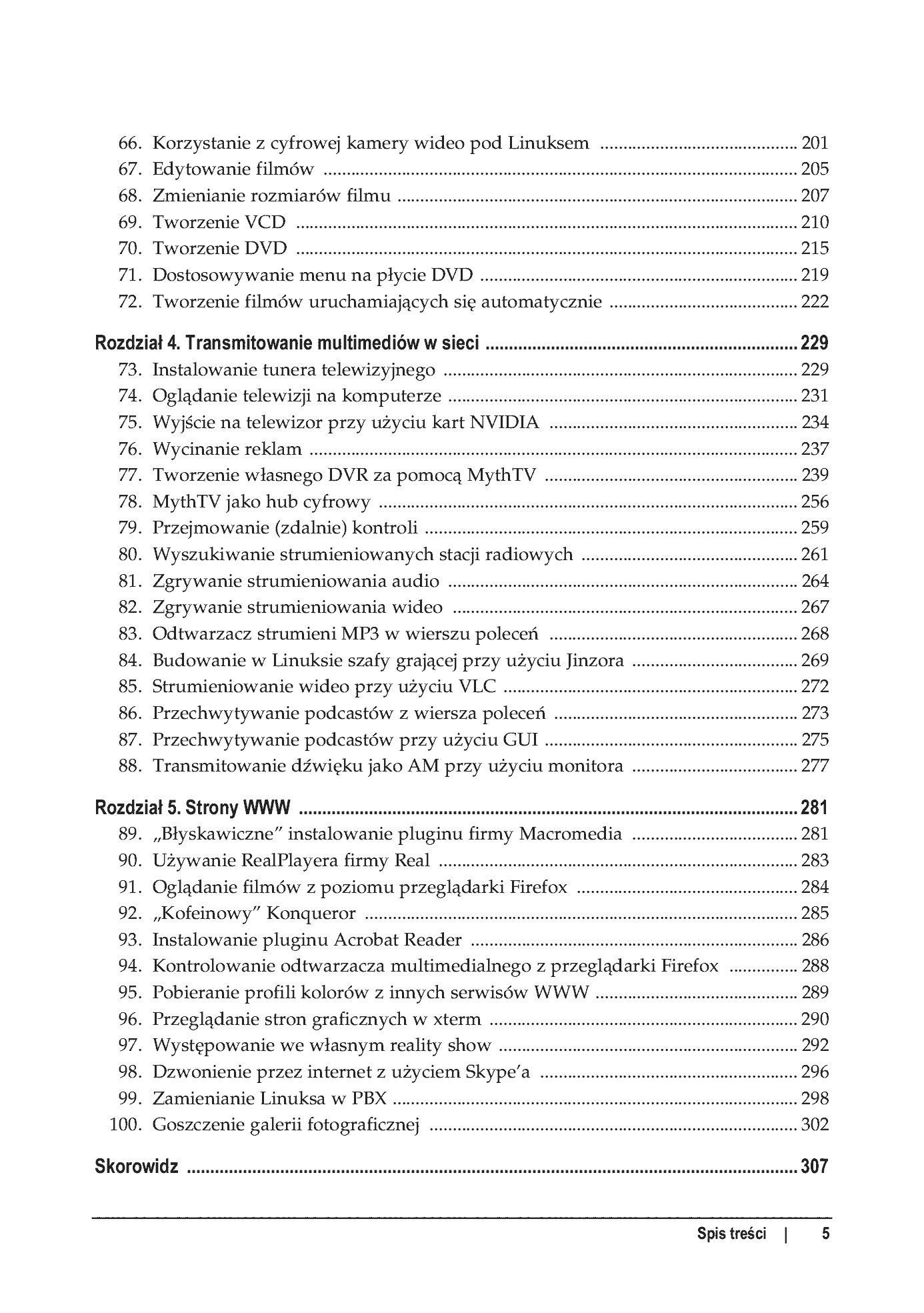 Fragment „Multimedia w Linuksie. Praktyczne rozwiązania” — strona 4 z 55