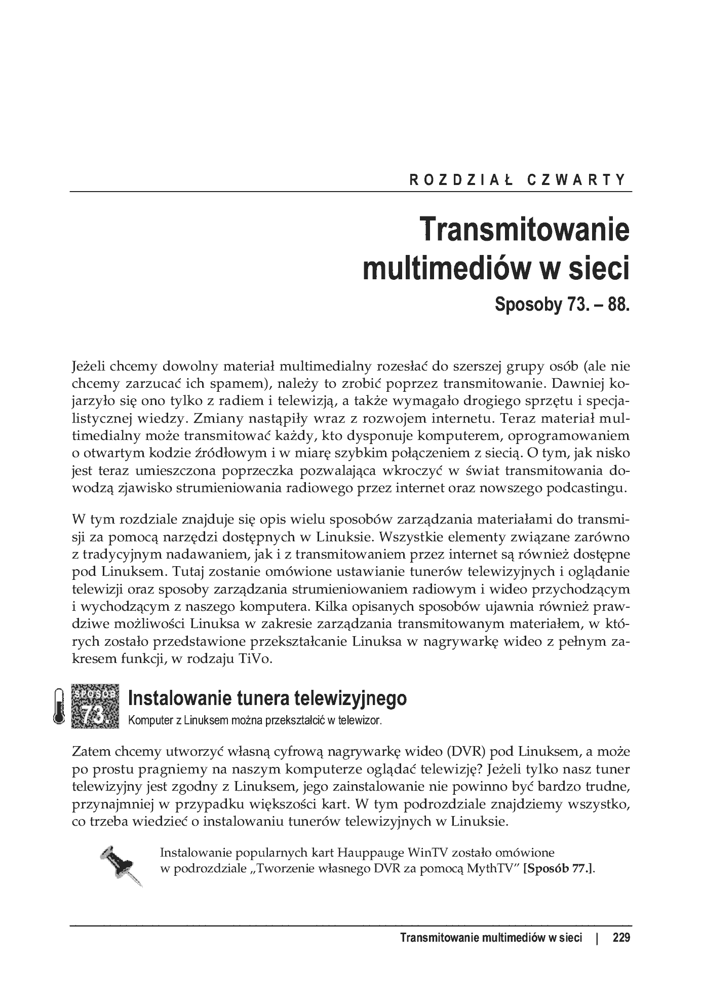 Fragment „Multimedia w Linuksie. Praktyczne rozwiązania” — strona 5 z 55