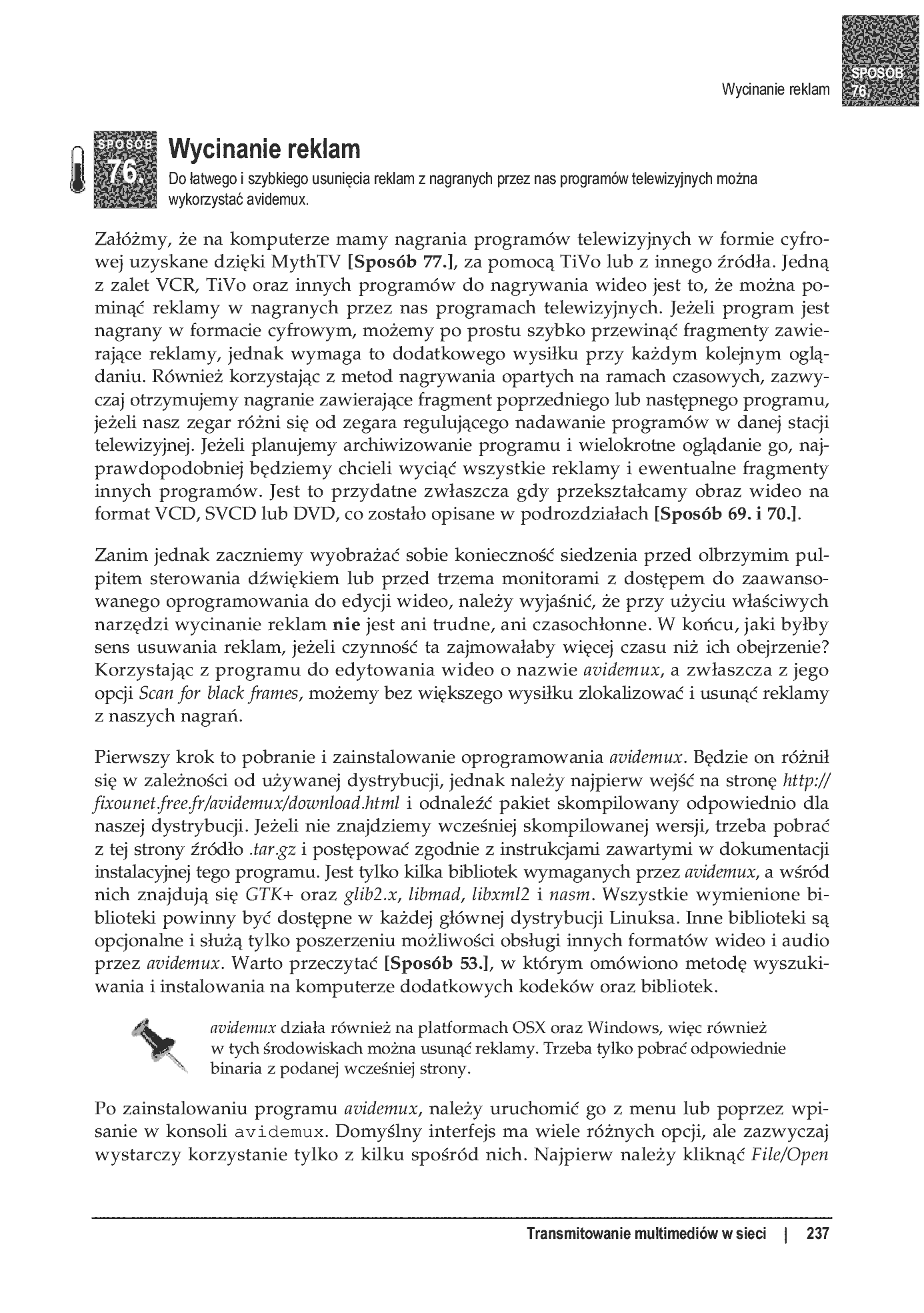 Fragment „Multimedia w Linuksie. Praktyczne rozwiązania” — strona 13 z 55