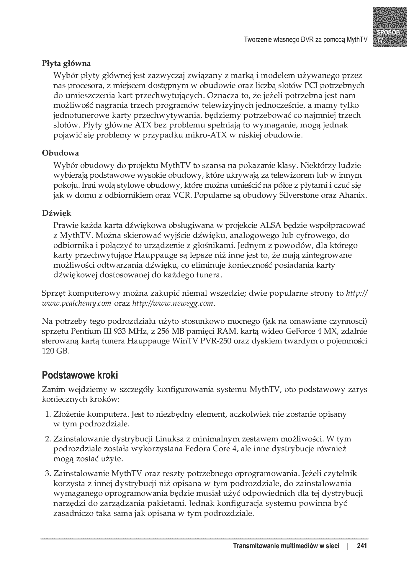 Fragment „Multimedia w Linuksie. Praktyczne rozwiązania” — strona 17 z 55