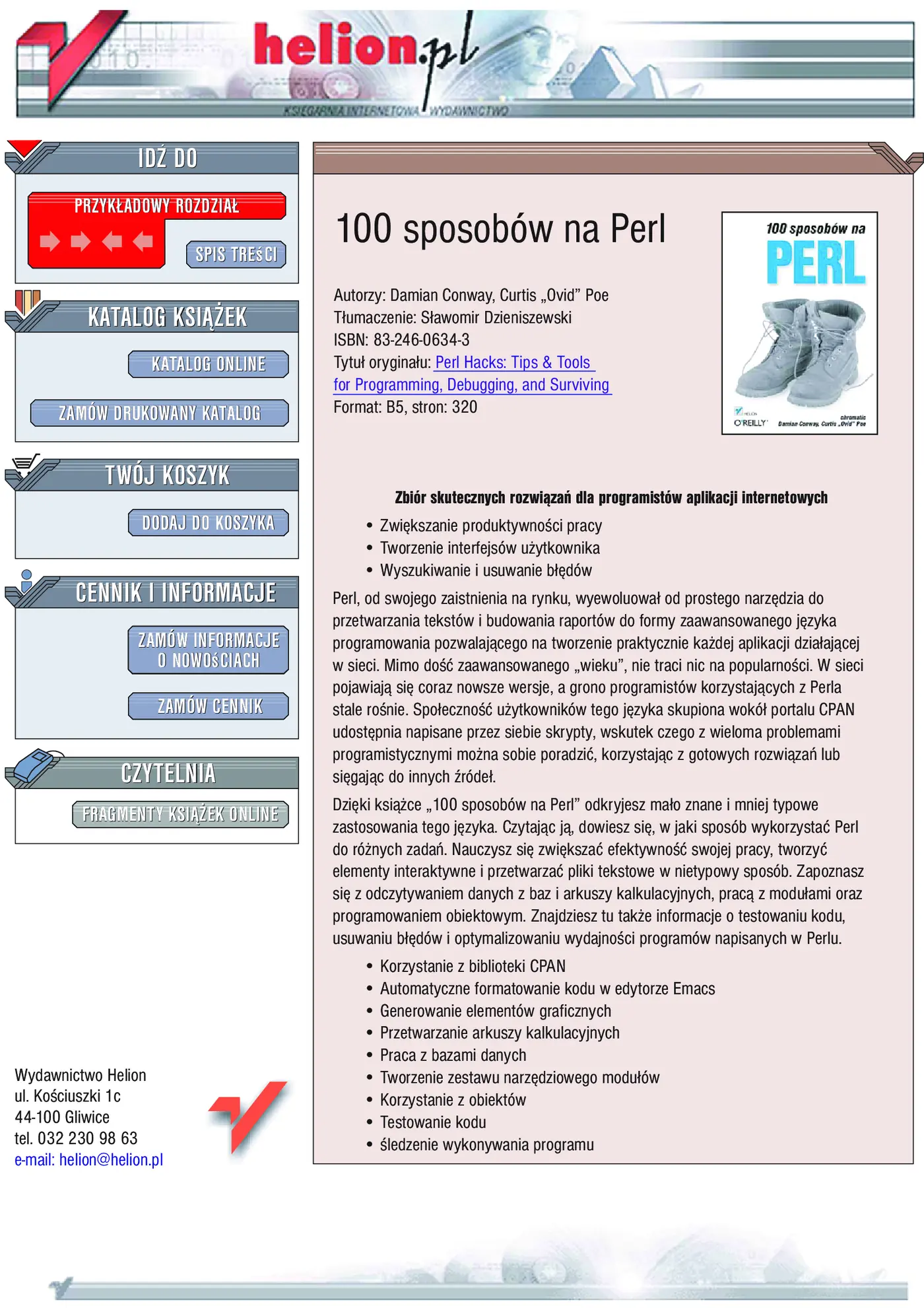 Fragment „100 sposobów na Perl” — strona 1 z 29
