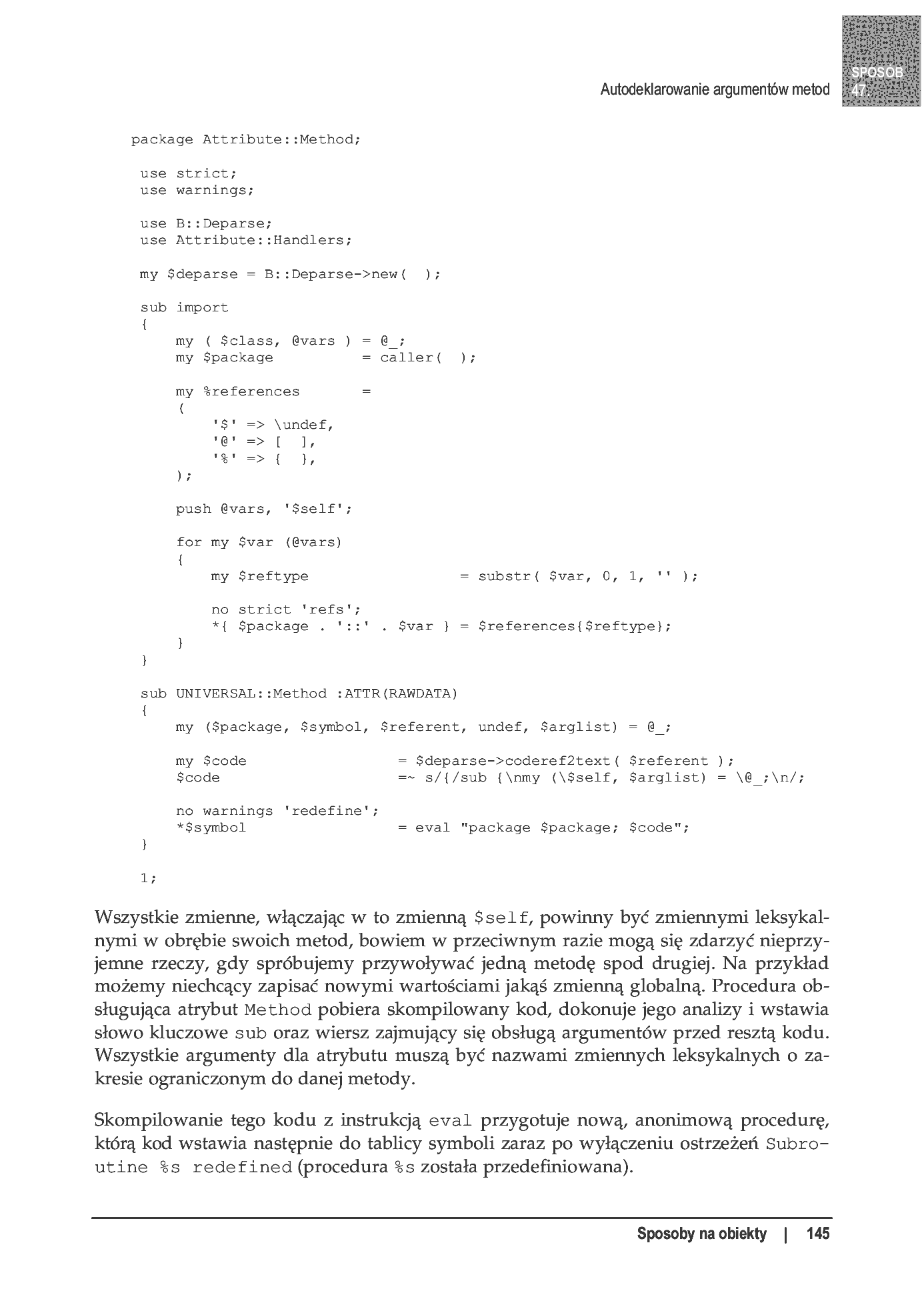 Fragment „100 sposobów na Perl” — strona 18 z 29