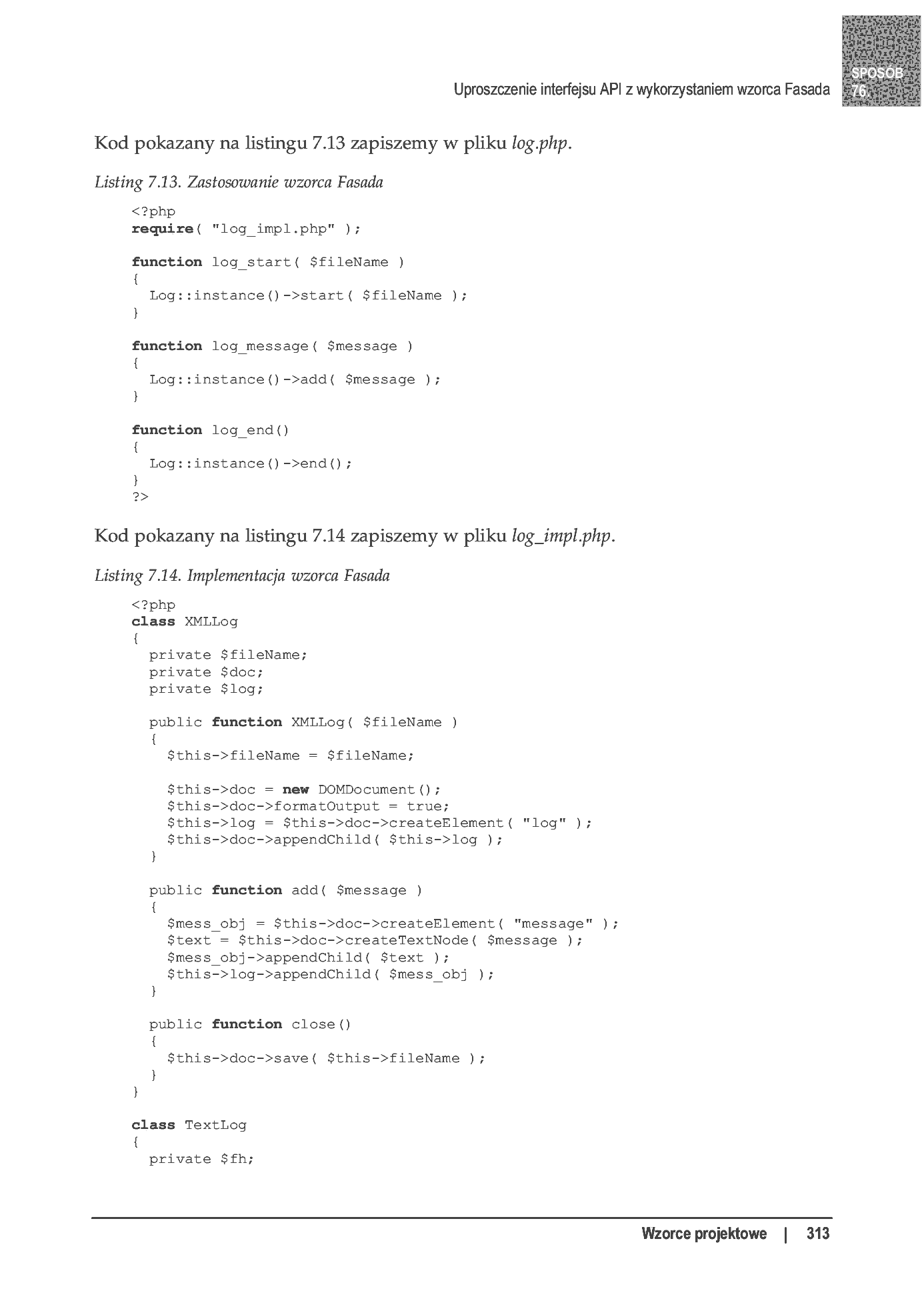 Fragment „100 sposobów na PHP” — strona 36 z 45