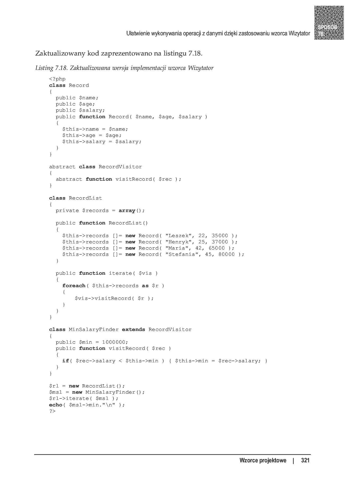 Fragment „100 sposobów na PHP” — strona 44 z 45