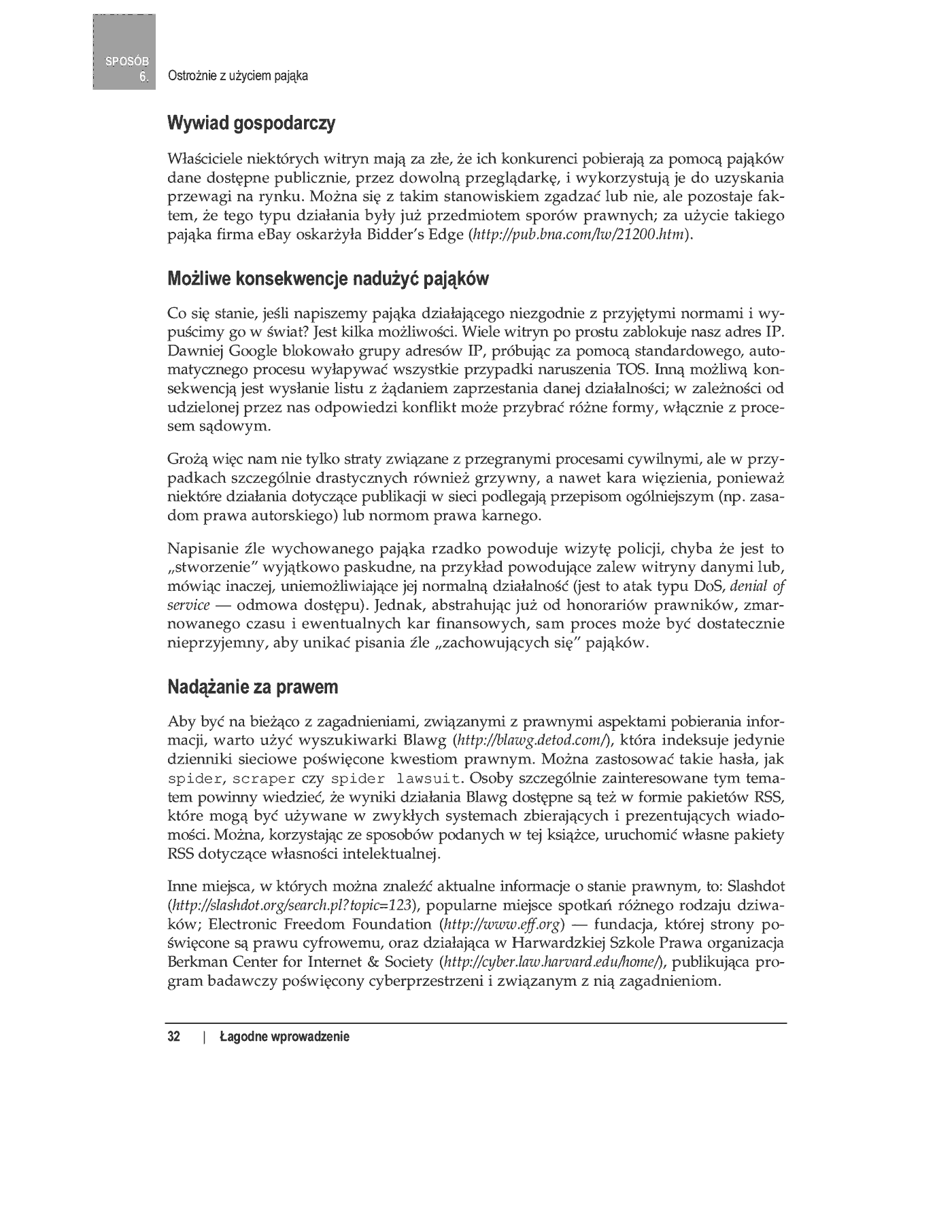 Fragment „100 sposobów na tworzenie robotów sieciowych” — strona 21 z 24