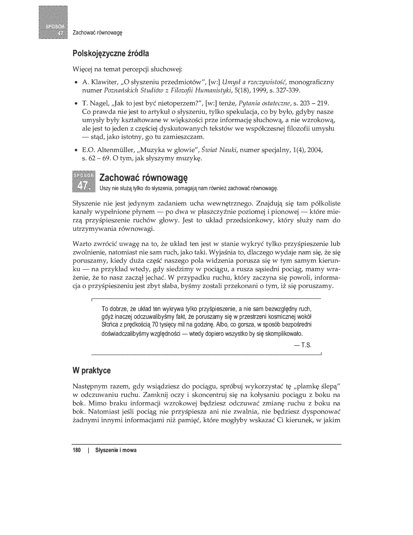 Fragment „100 sposobów na zgłębienie tajemnic umysłu” — strona 15 z 32